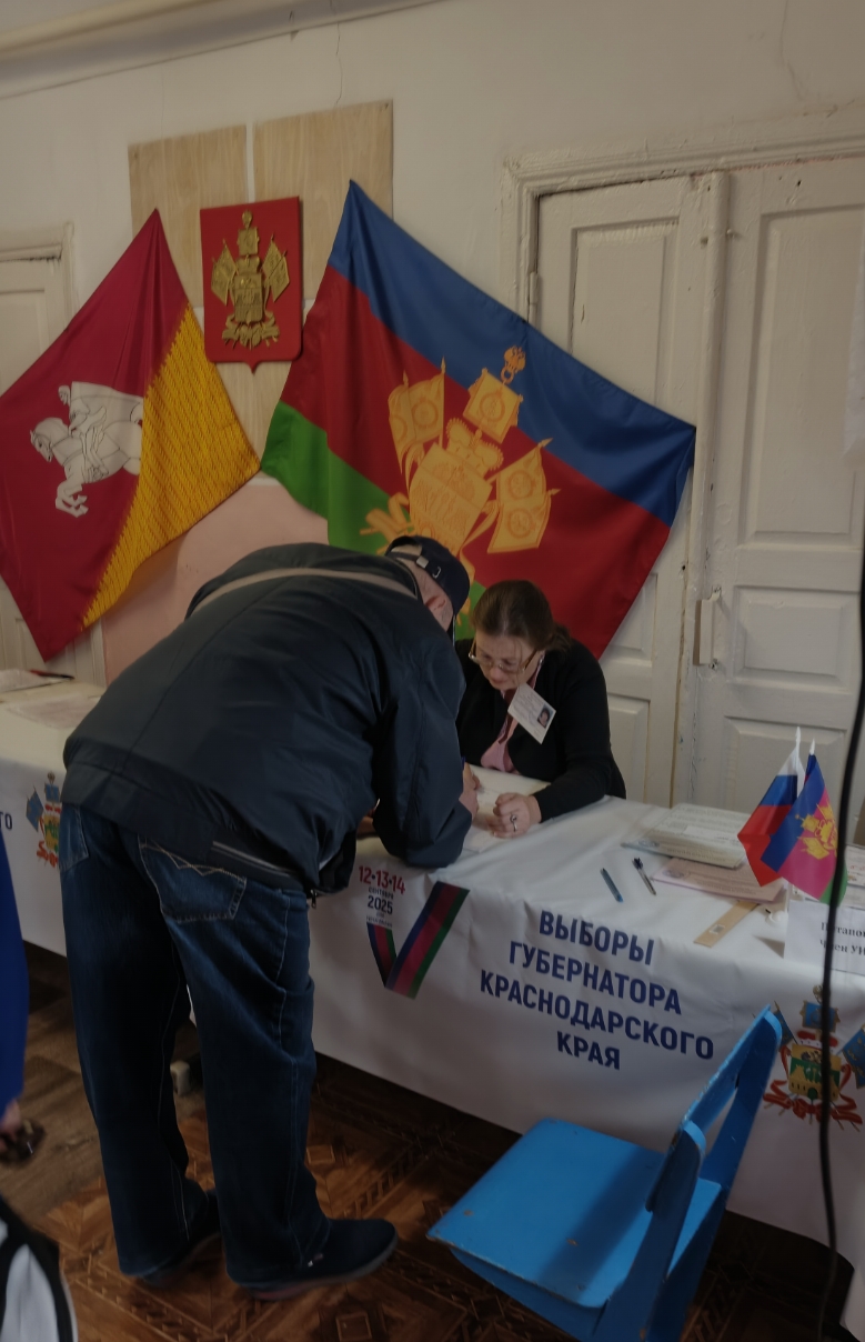 Сообщение наблюдателя — УИК №2814, Краснодарский край