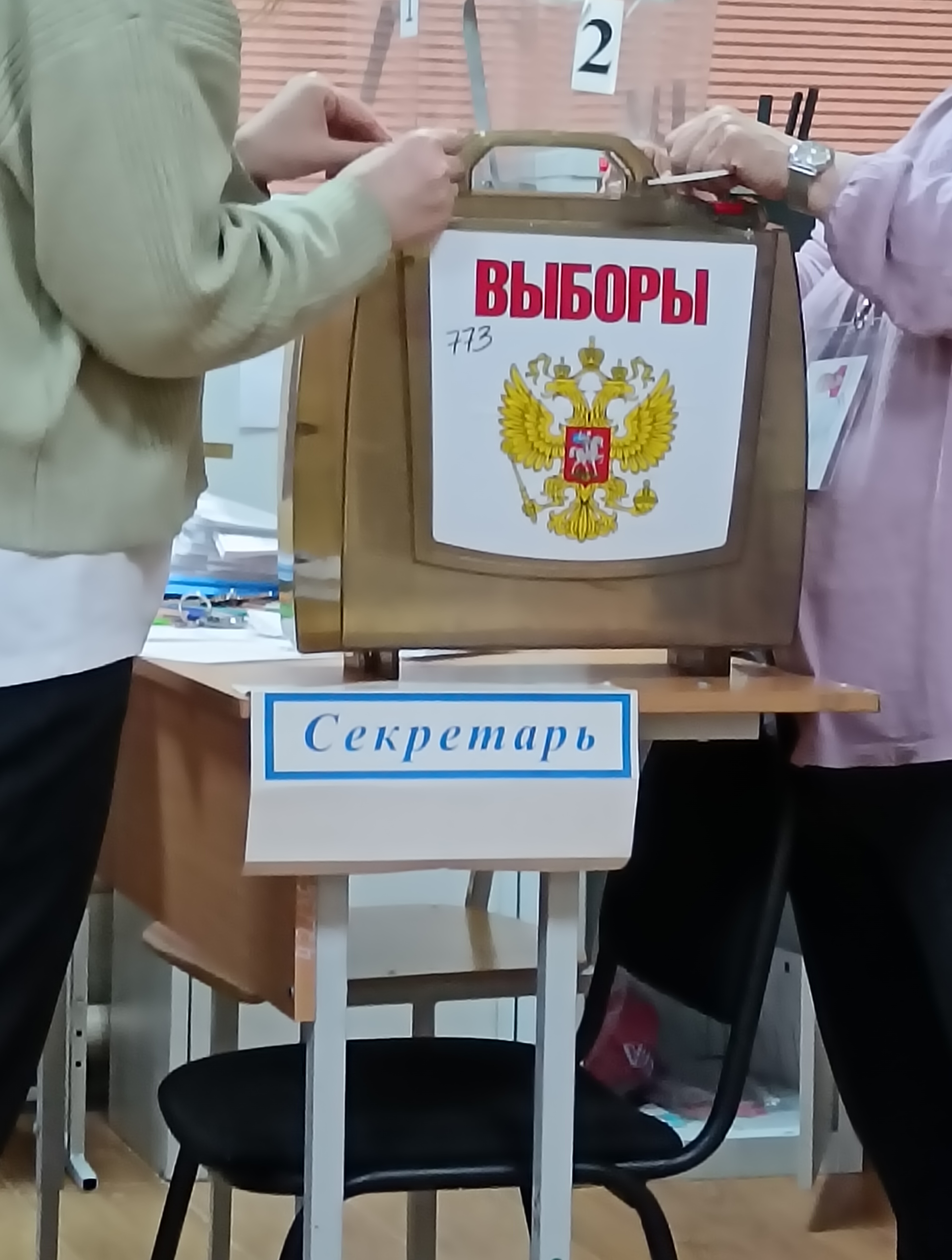 Сообщение наблюдателя — УИК №773, Челябинская область
