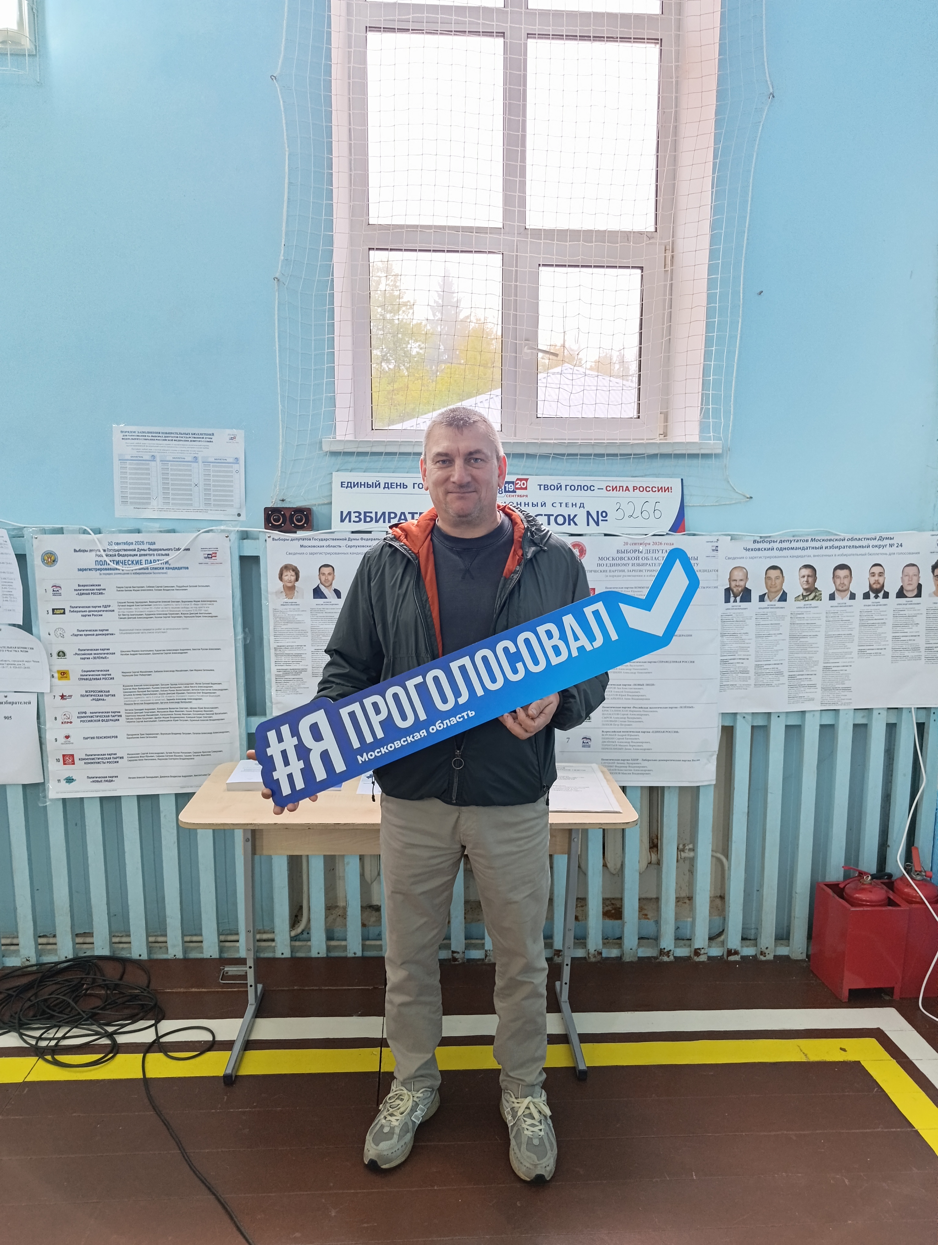 Сообщение — УИК №3266, Московская область