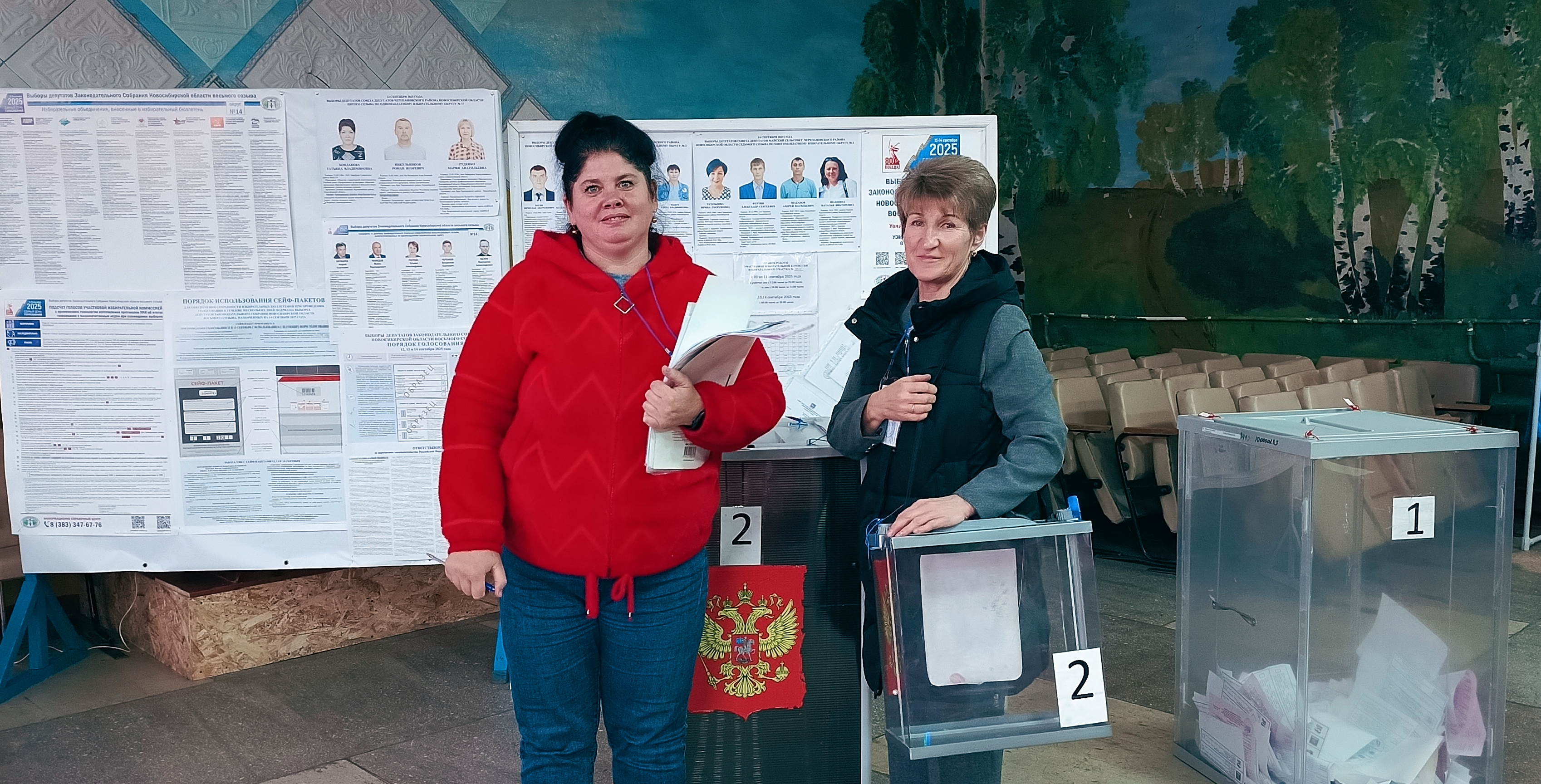 Сообщение наблюдателя — УИК №1245, Новосибирская область