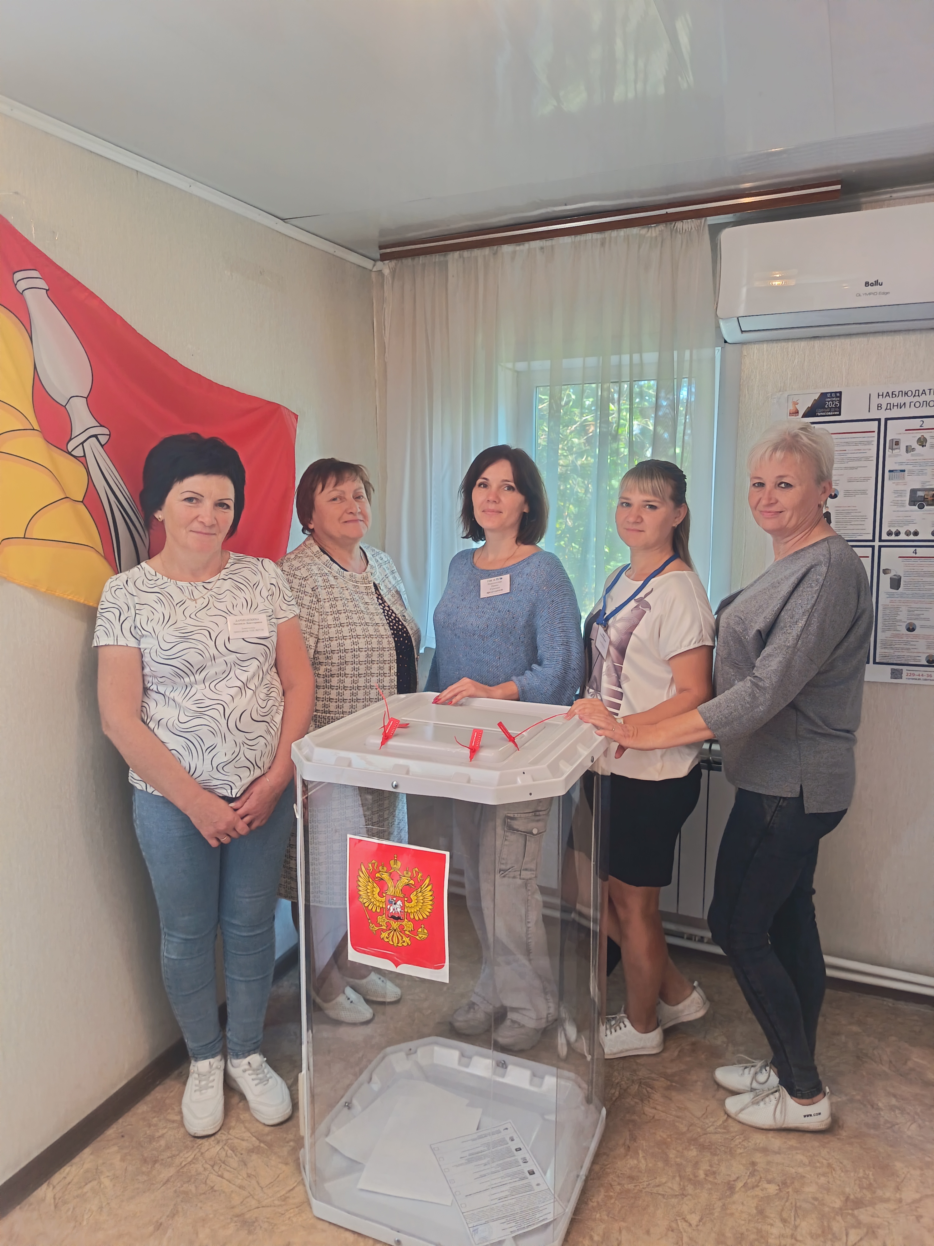 Сообщение наблюдателя — УИК №2736, Воронежская область
