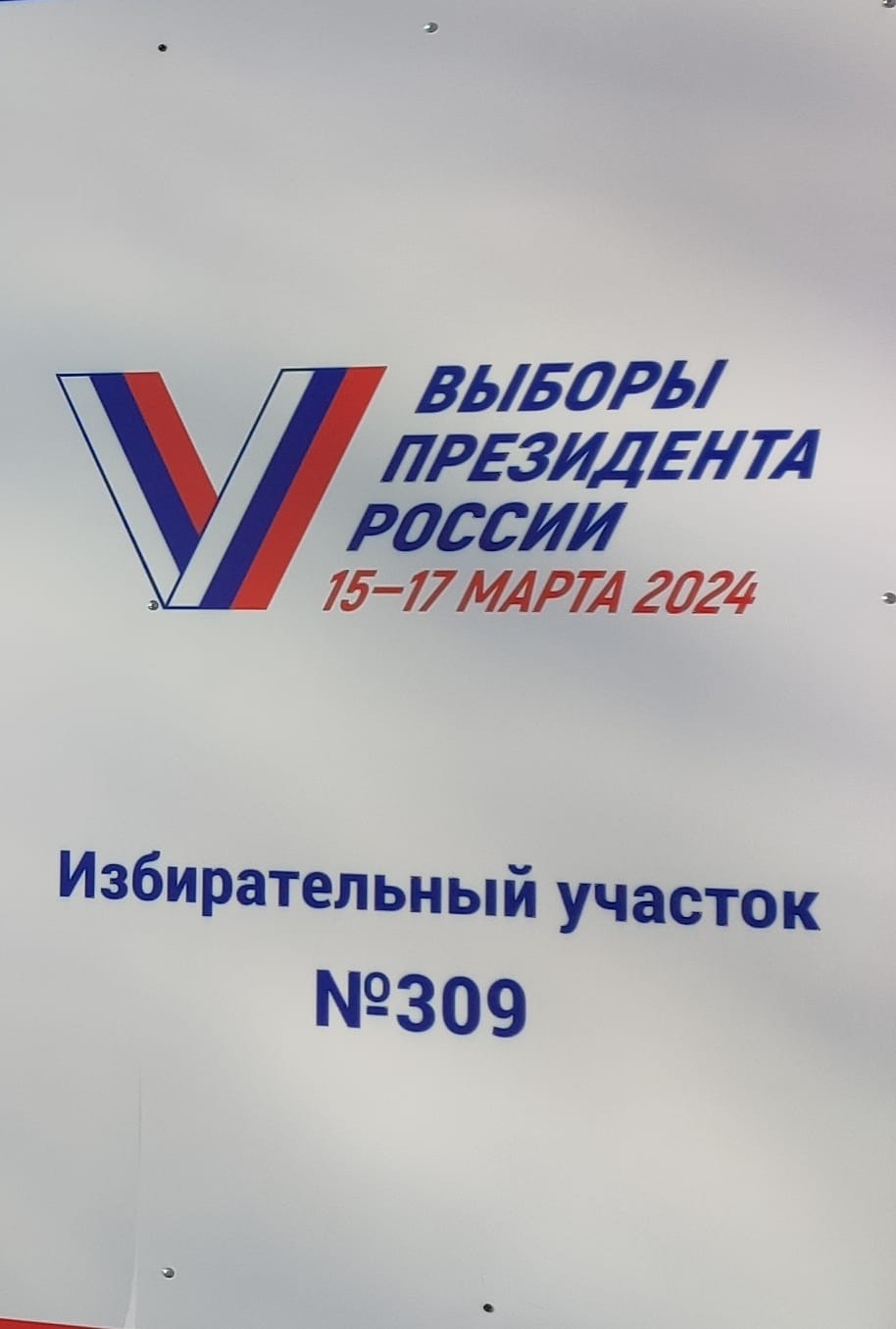Сообщение наблюдателя — УИК №309, Брянская область