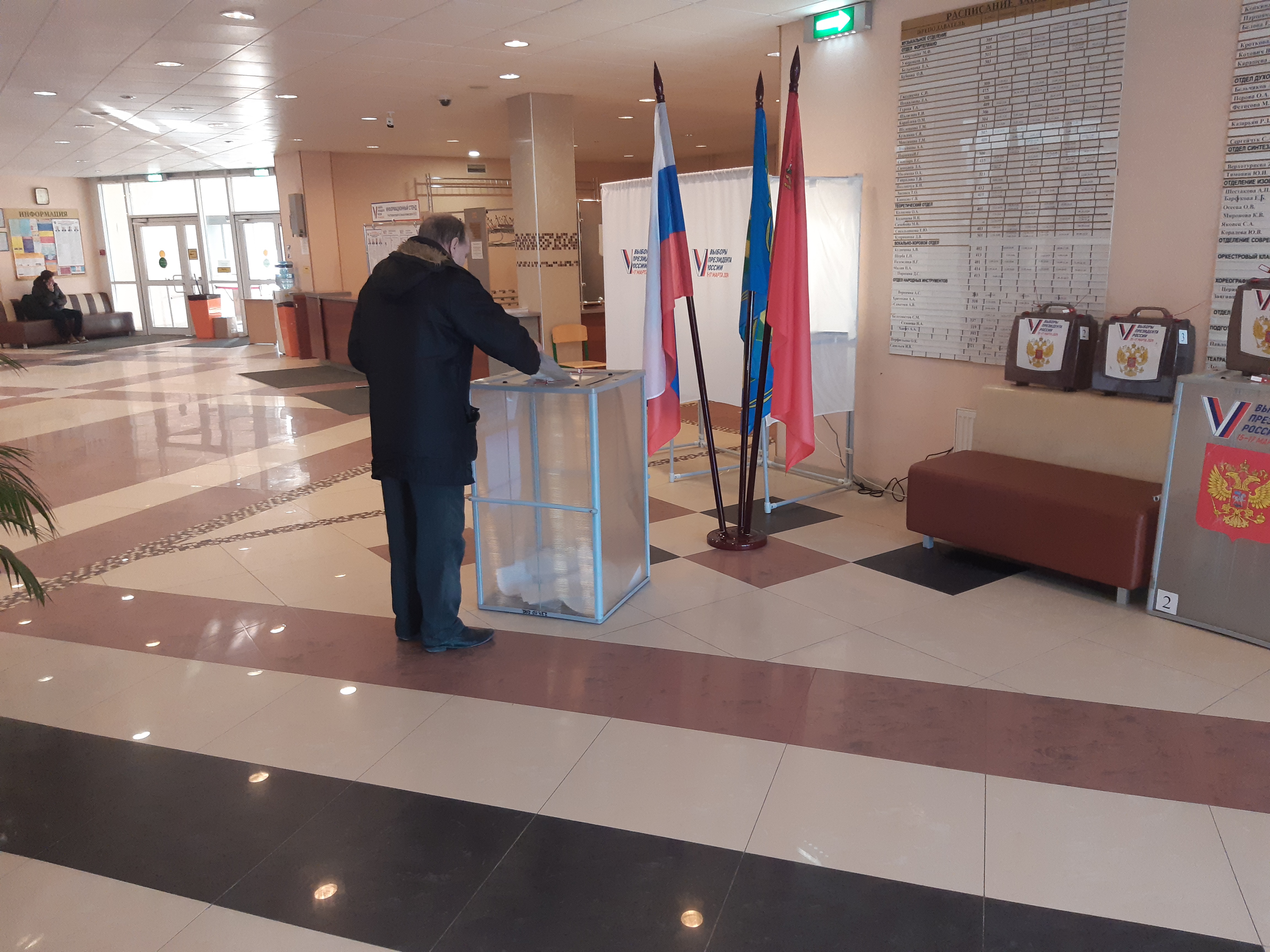 Сообщение наблюдателя — УИК №3622, Московская область