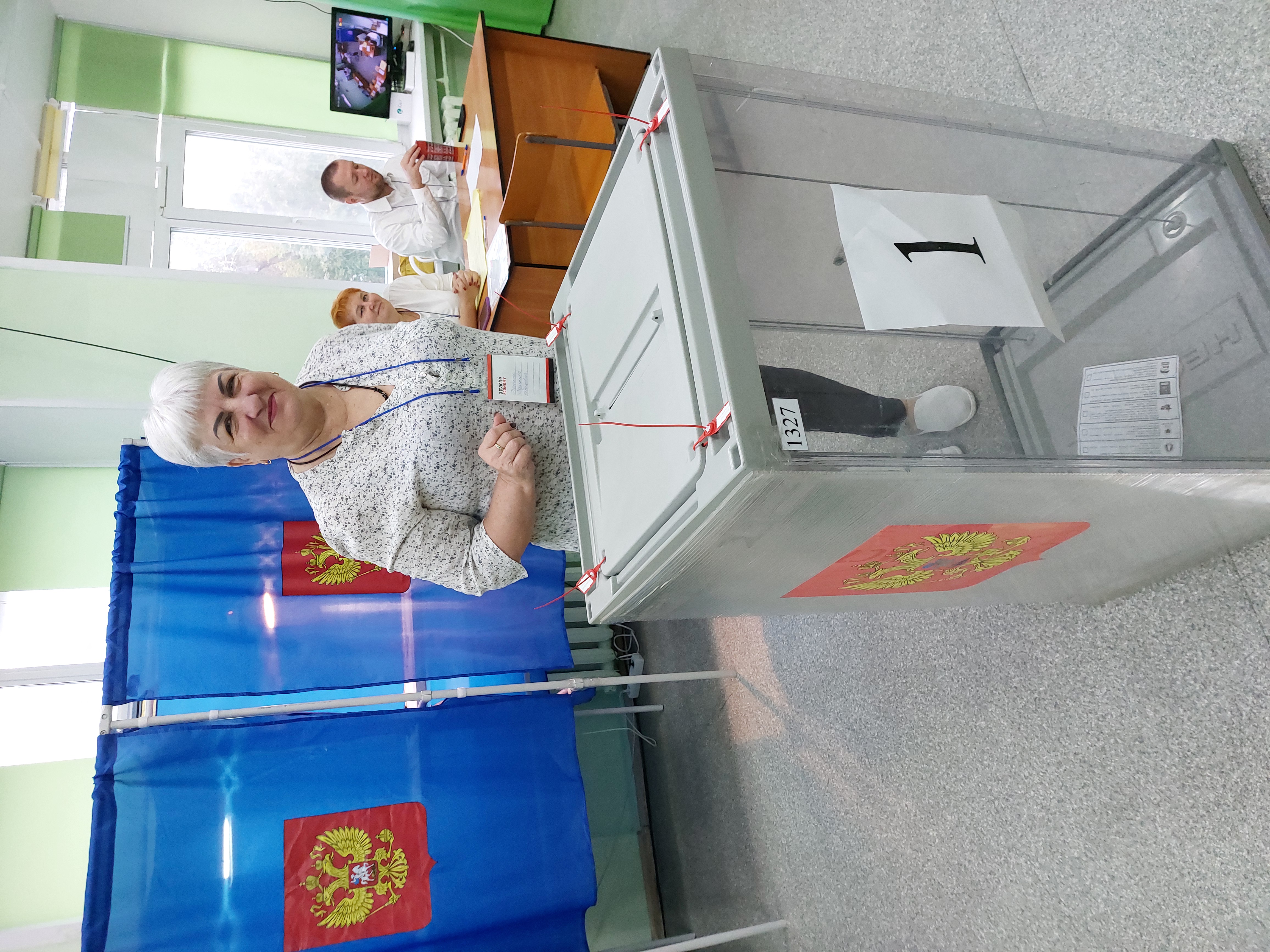 Сообщение наблюдателя — УИК №1327, Новосибирская область