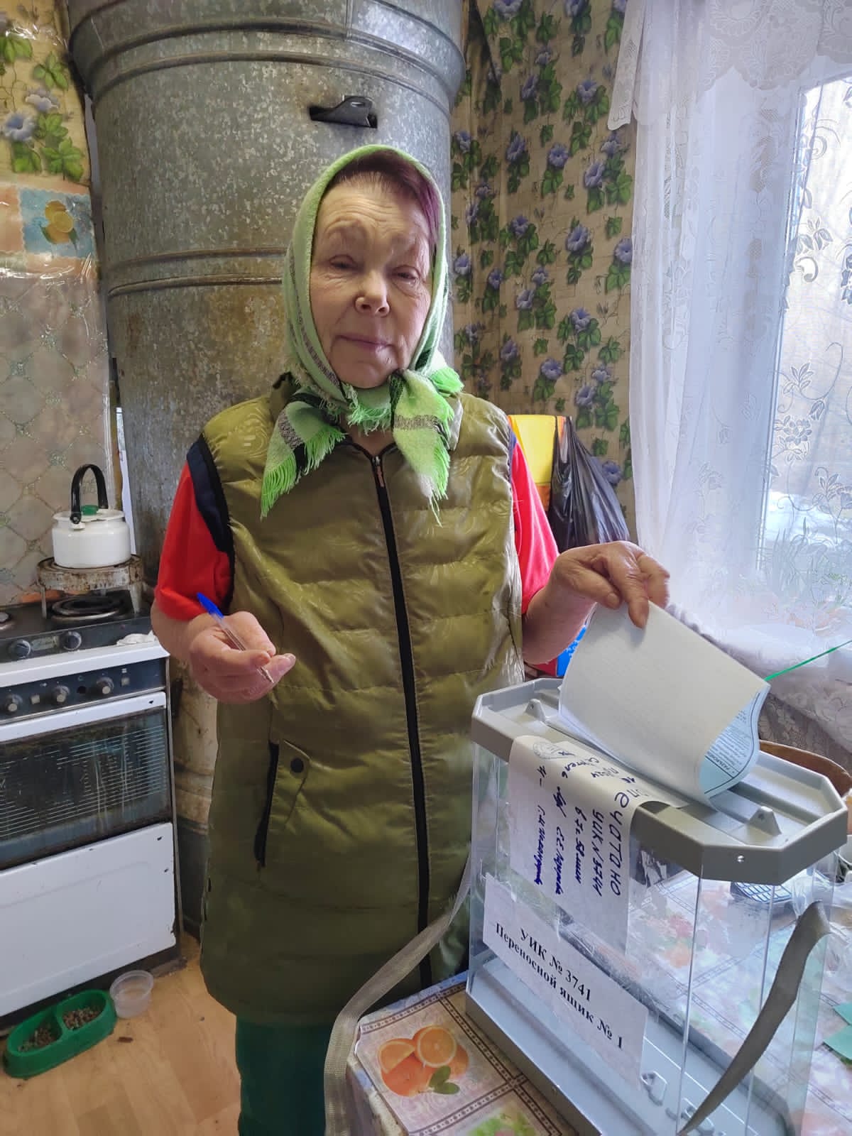 Сообщение наблюдателя — УИК №3741, Волгоградская область