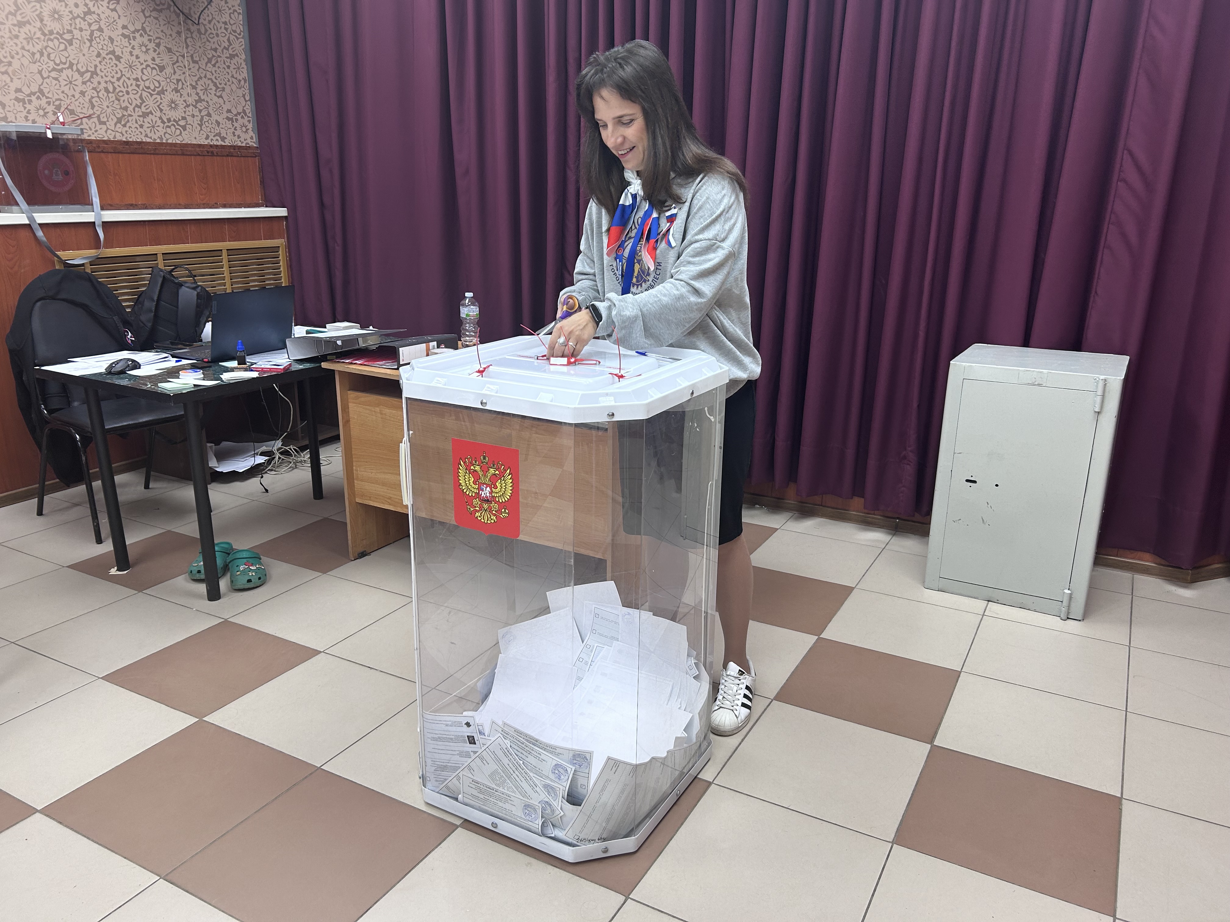 Сообщение — УИК №2395, Московская область
