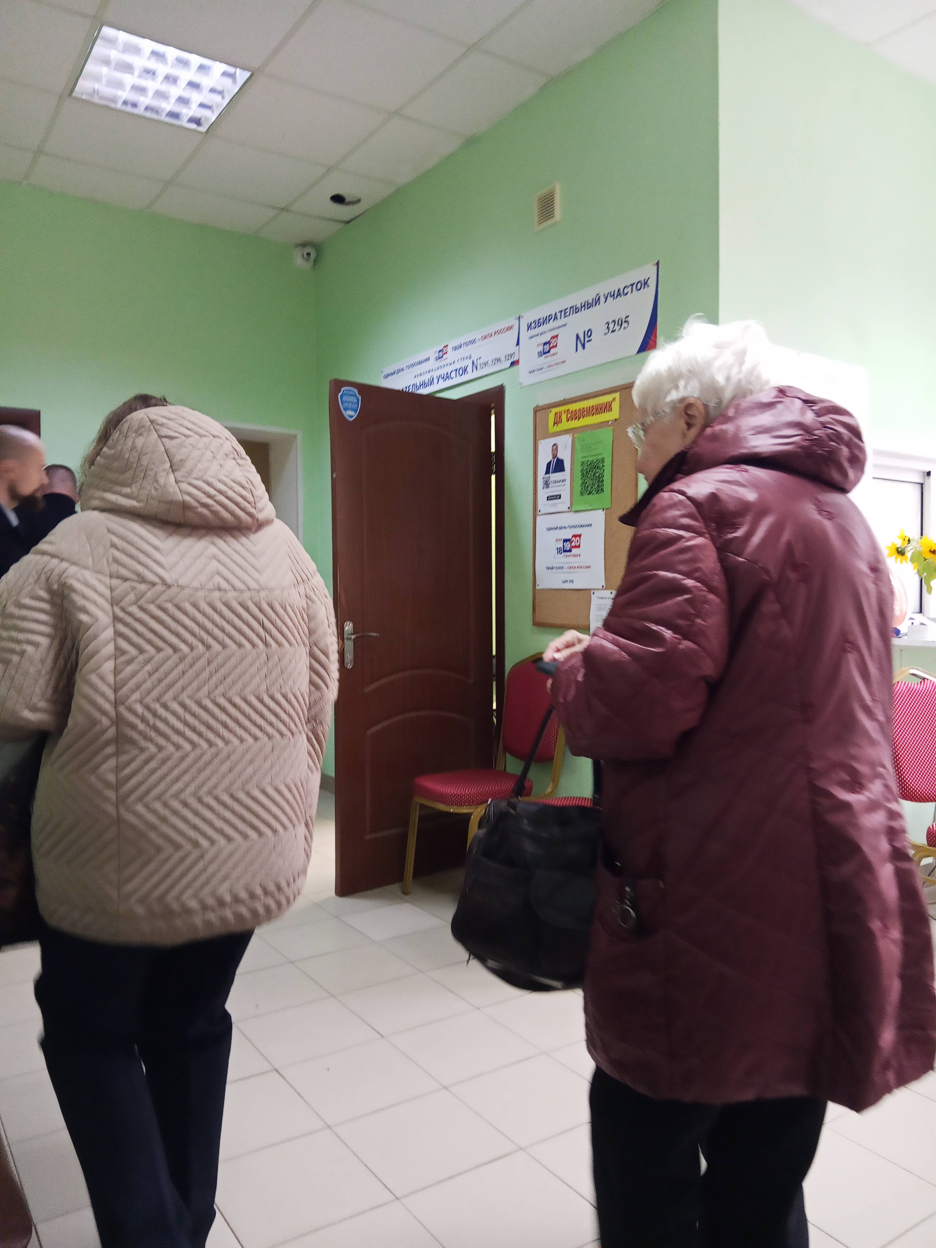 Сообщение — УИК №3295, Московская область