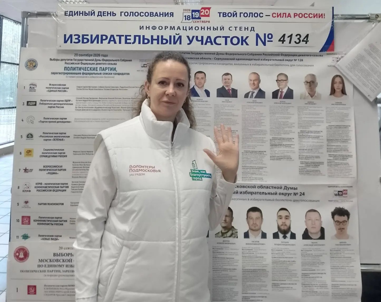 Сообщение — УИК №4134, Московская область