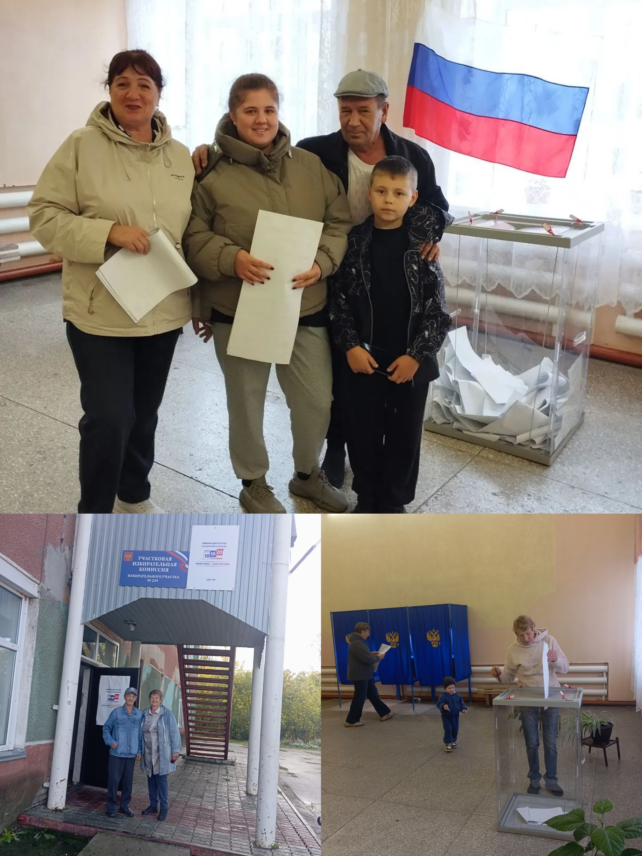 Сообщение — УИК №239, Новосибирская область