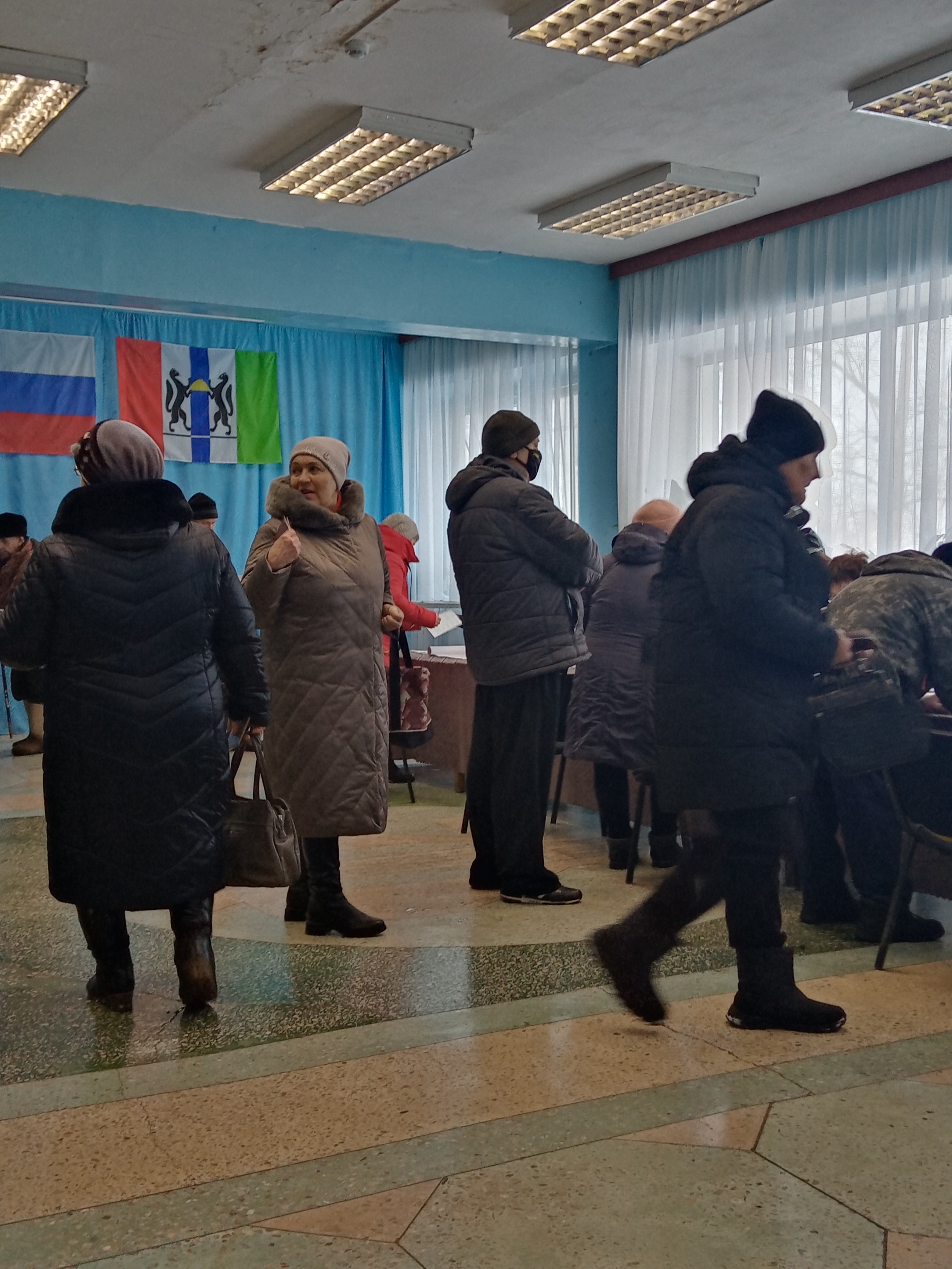 Сообщение наблюдателя — УИК №754, Новосибирская область