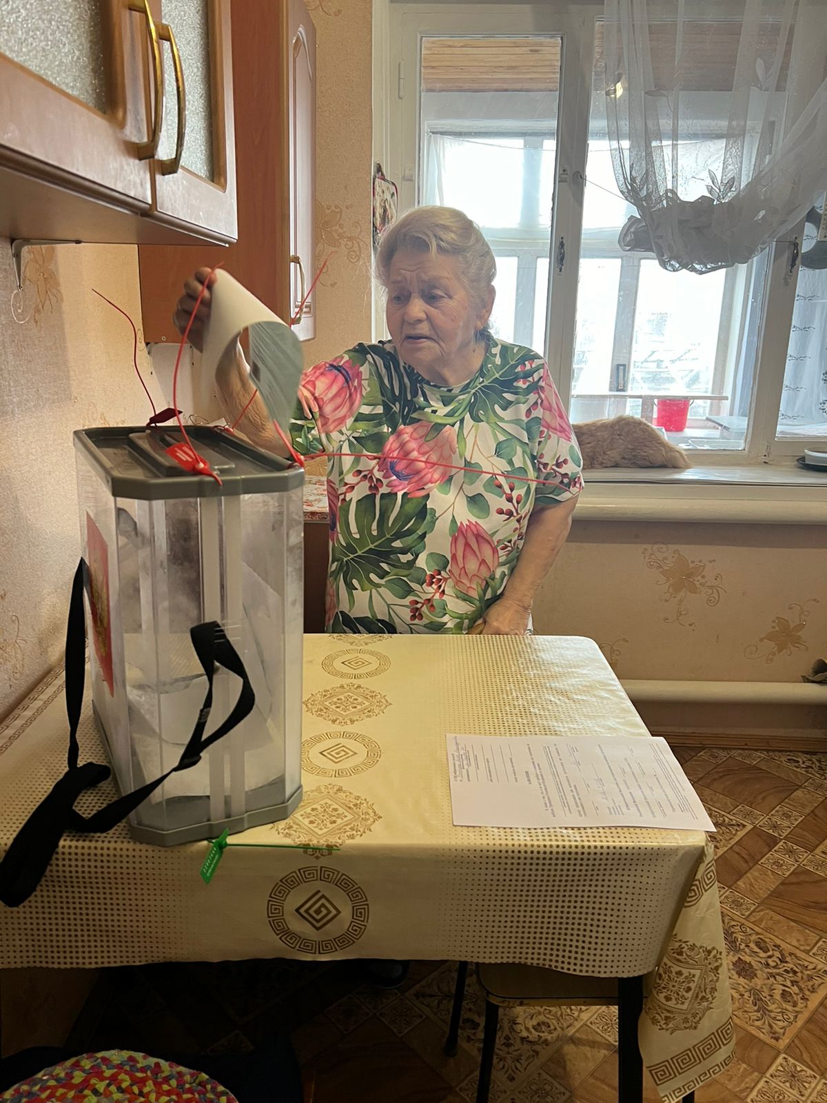 Сообщение наблюдателя — УИК №1423, Астраханская область