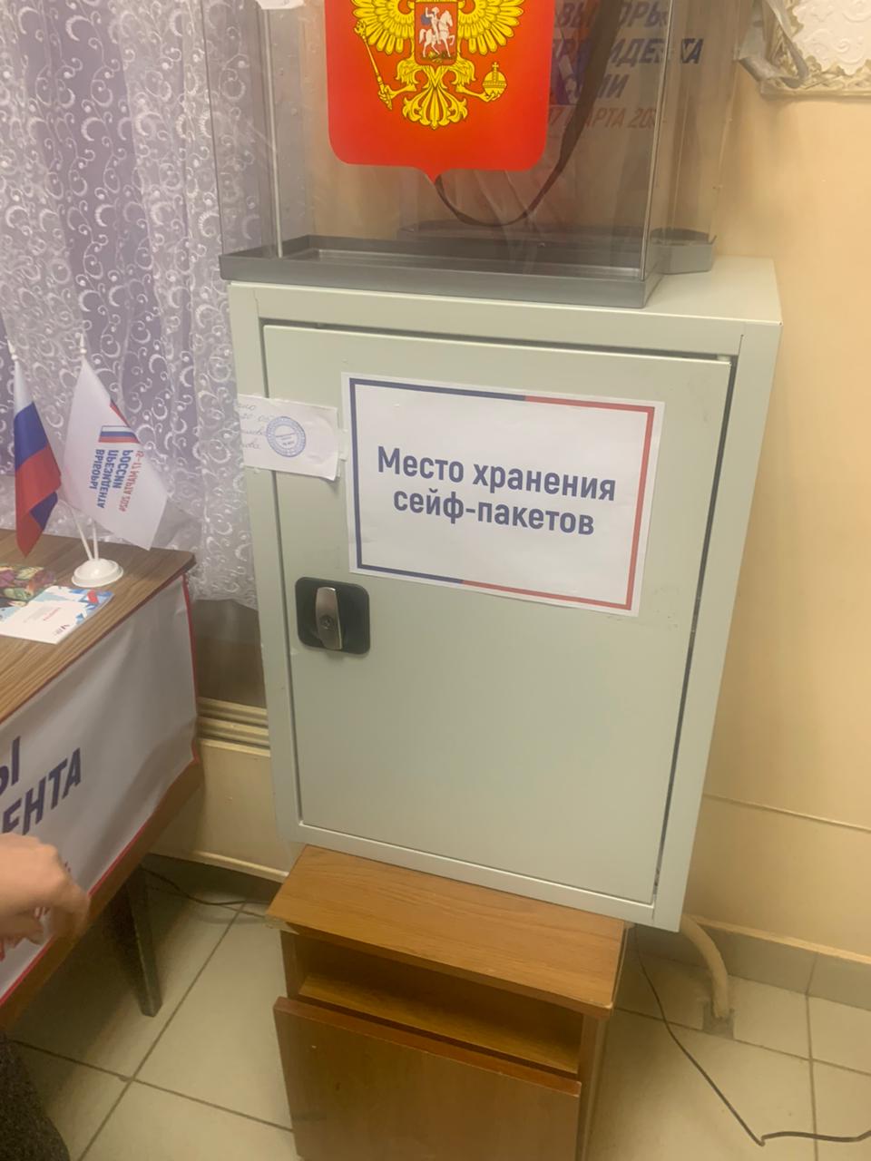 Сообщение наблюдателя — УИК №453, Псковская область