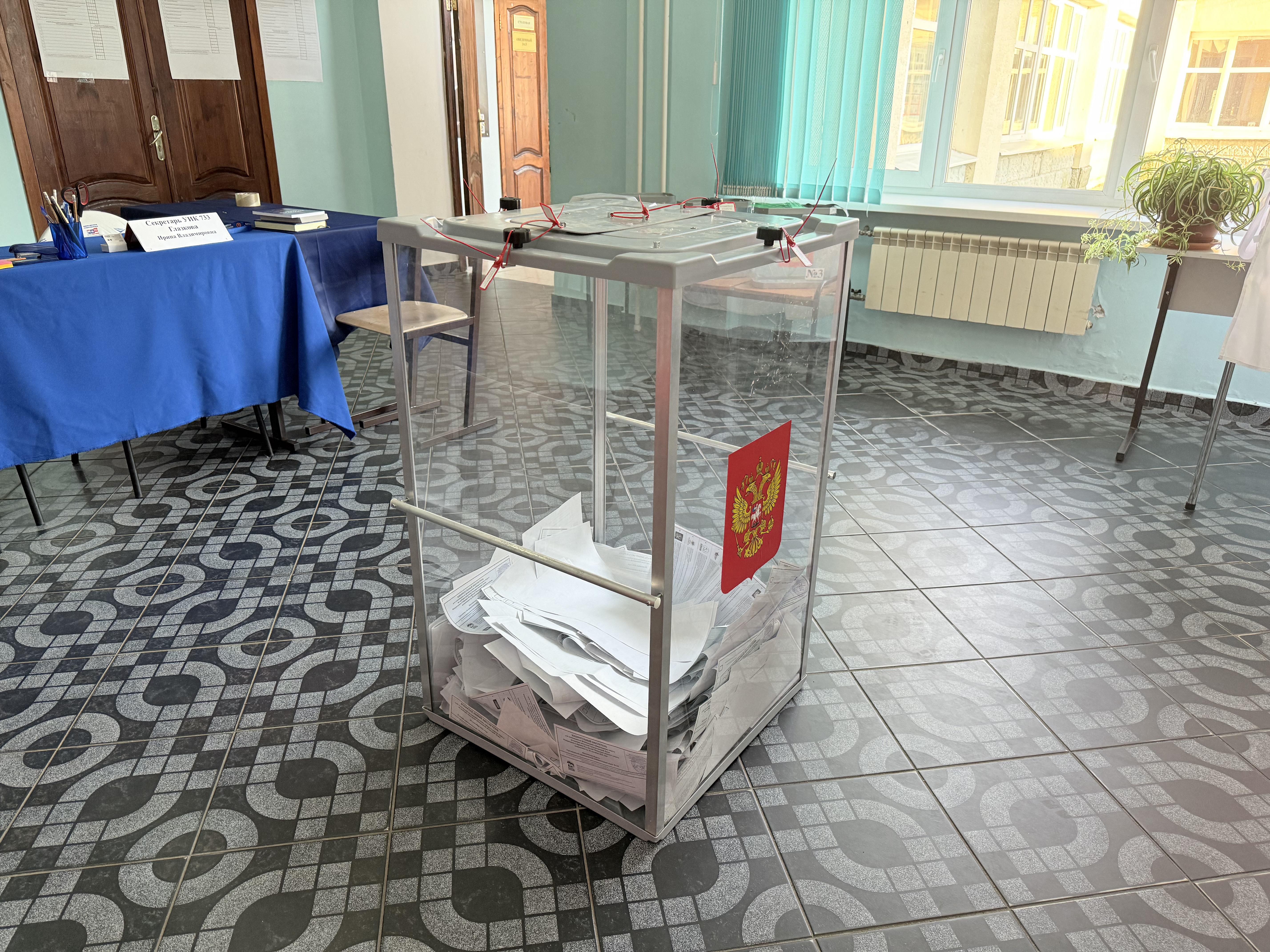 Сообщение — УИК №733, Московская область