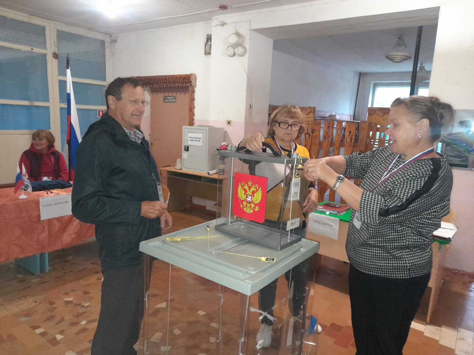 Сообщение наблюдателя — УИК №275, Псковская область