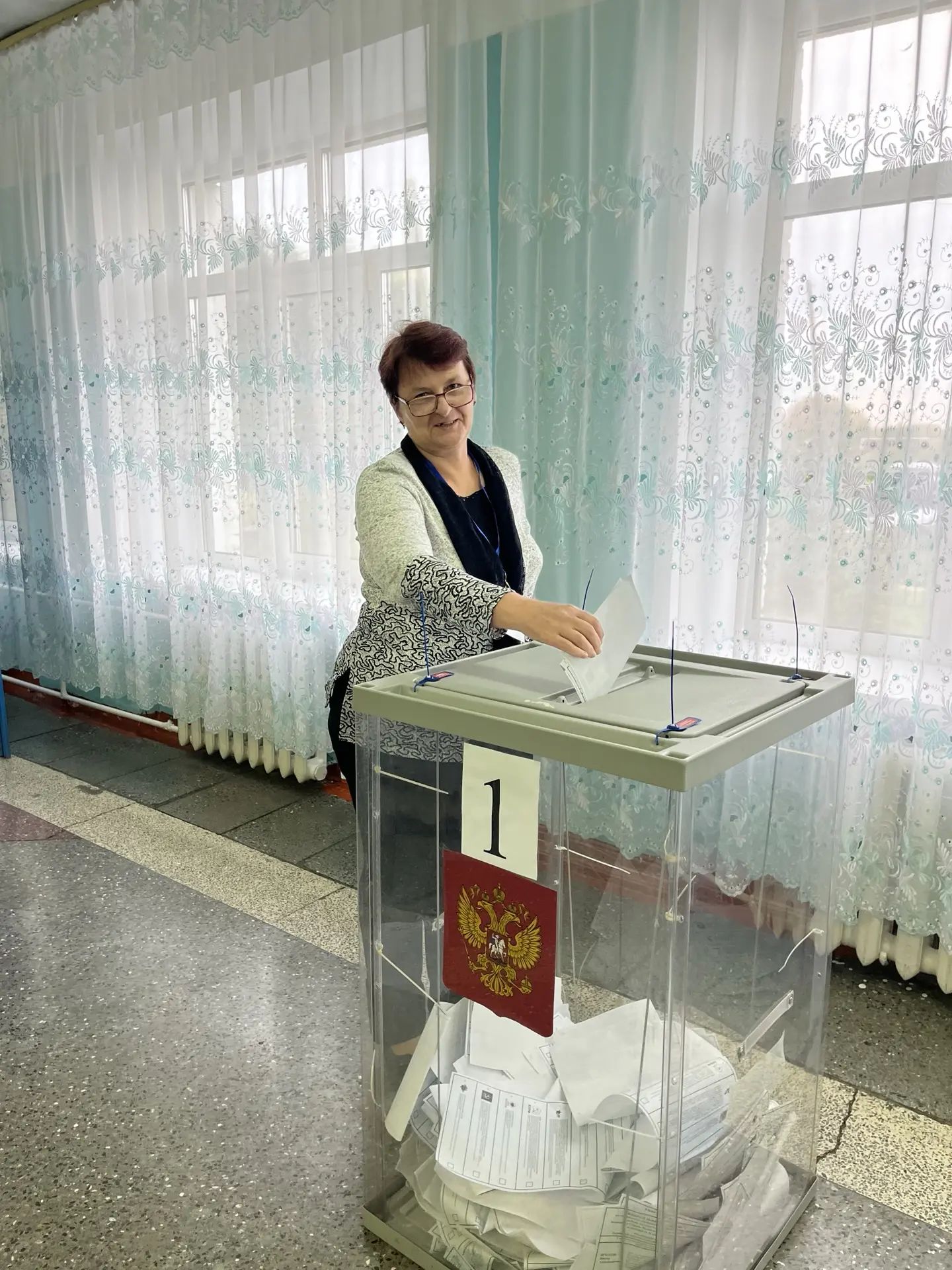 Сообщение — УИК №383, Новосибирская область