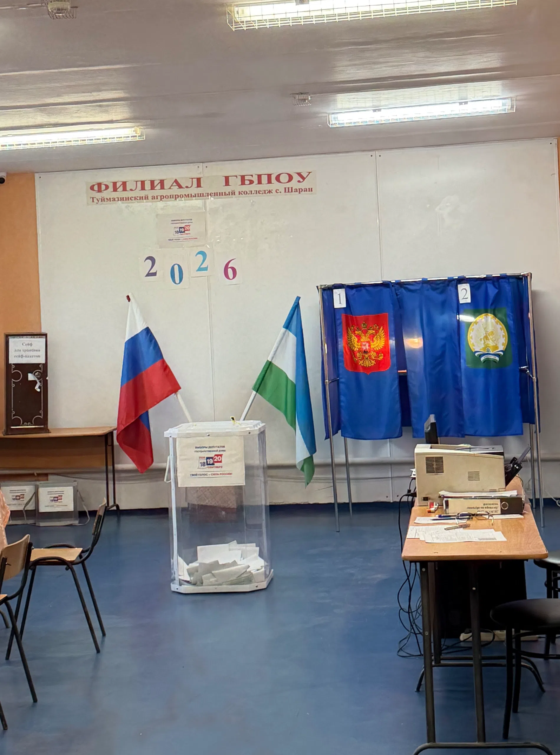 Сообщение — УИК №3401, Республика Башкортостан