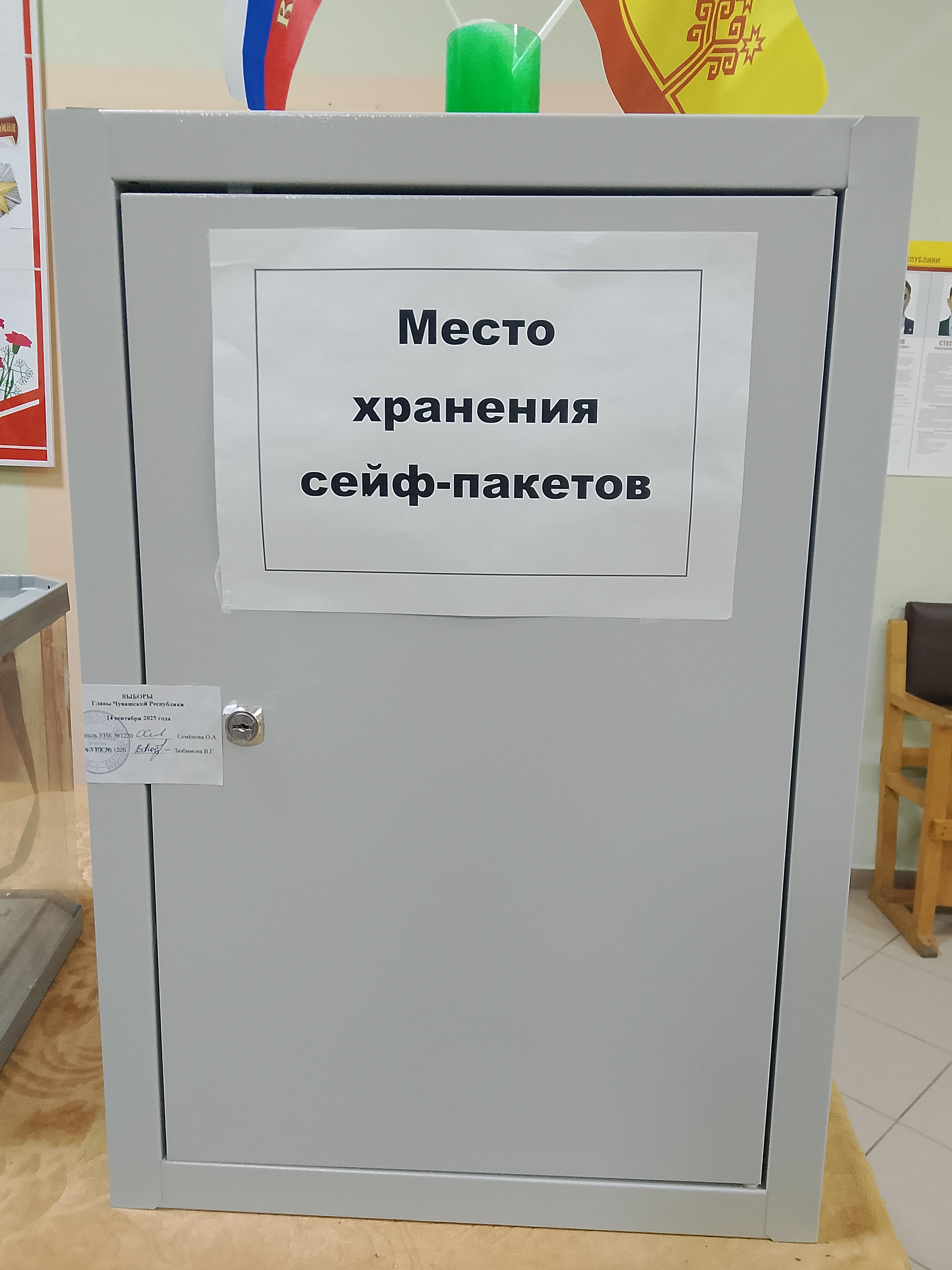 Сообщение наблюдателя — УИК №1220, Чувашская Республика — Чувашия