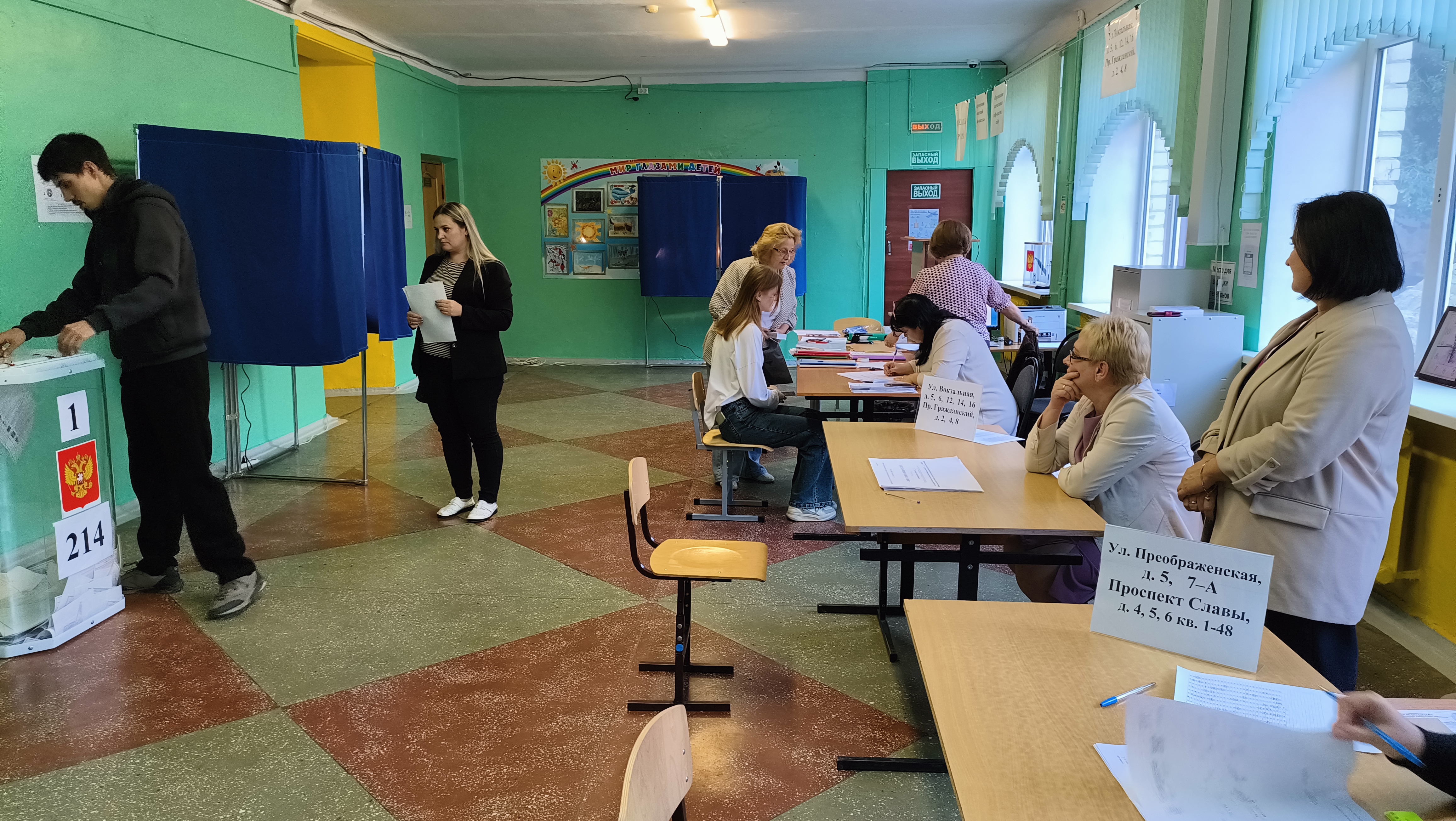 Сообщение наблюдателя — УИК №214, Белгородская область