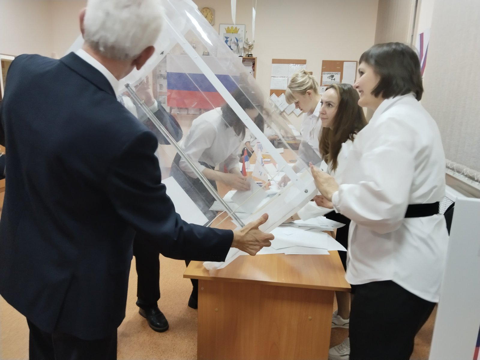 Сообщение наблюдателя — УИК №1325, Самарская область