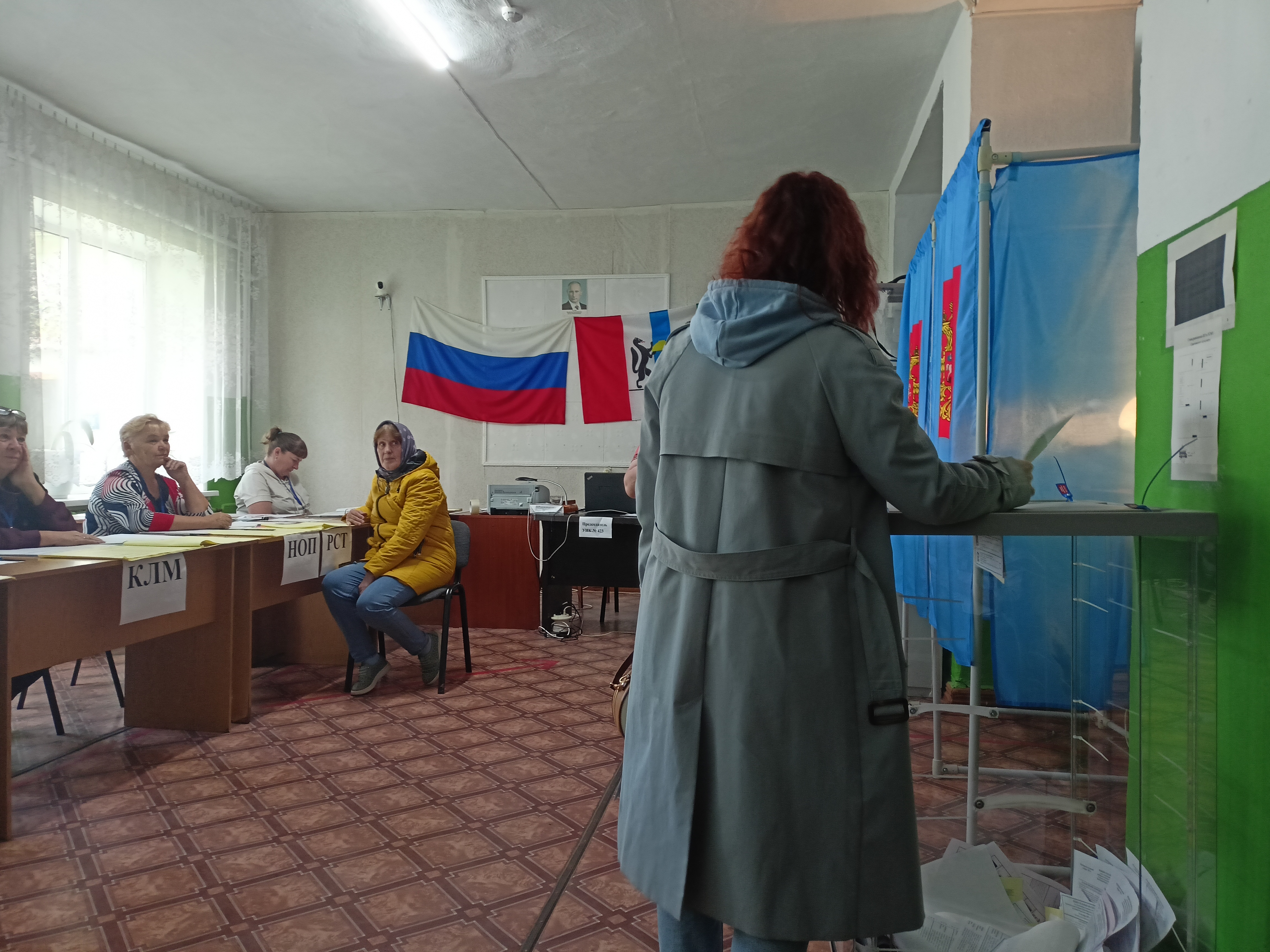 Сообщение наблюдателя — УИК №423, Новосибирская область