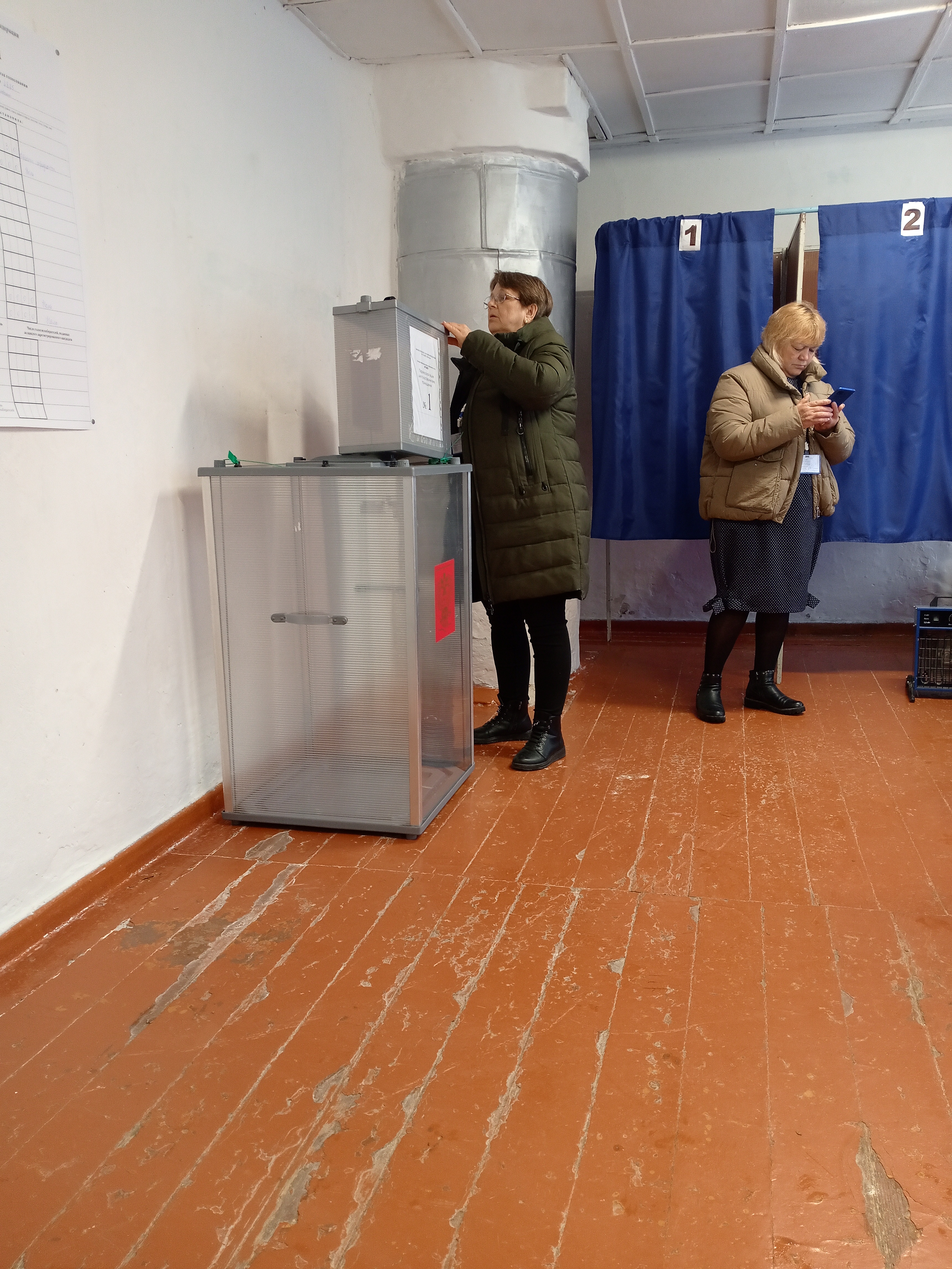 Сообщение наблюдателя — УИК №2825, Волгоградская область
