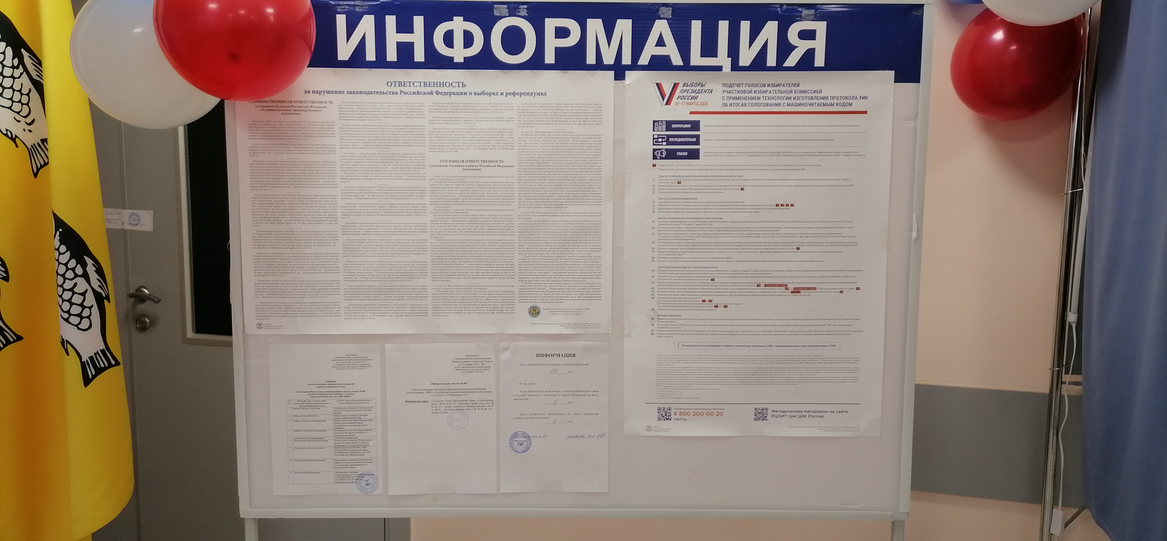 Сообщение наблюдателя — УИК №807, Белгородская область