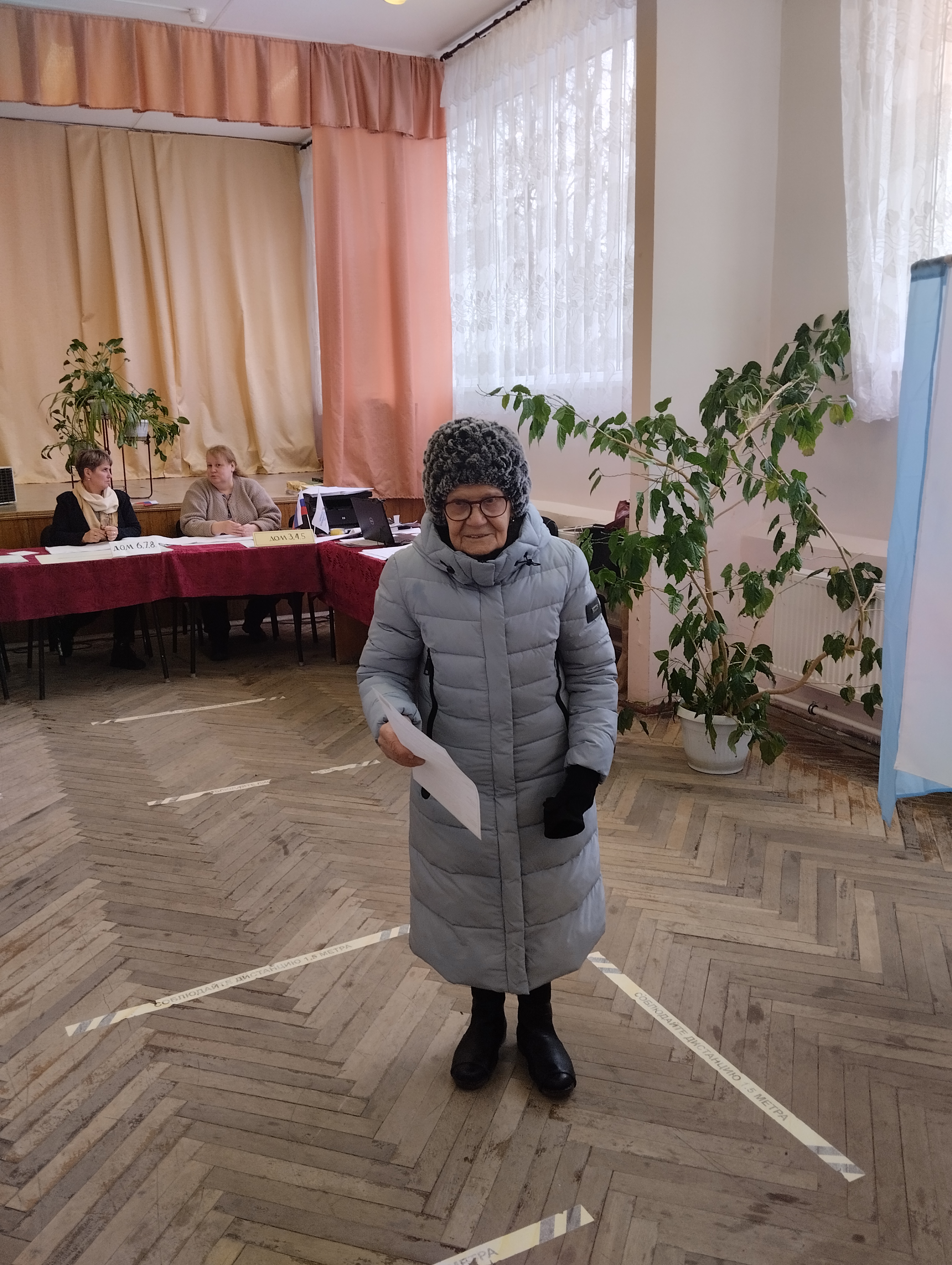 Сообщение наблюдателя — УИК №459, Ленинградская область
