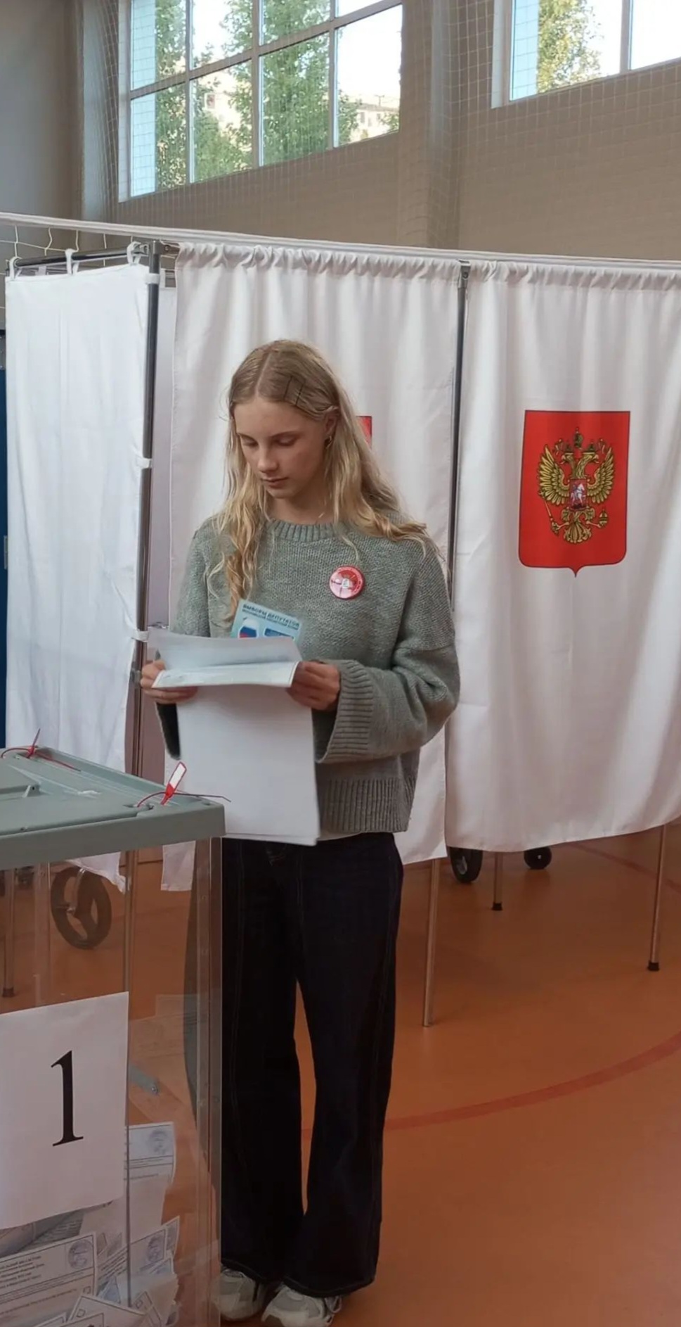 Сообщение — УИК №3395, Московская область