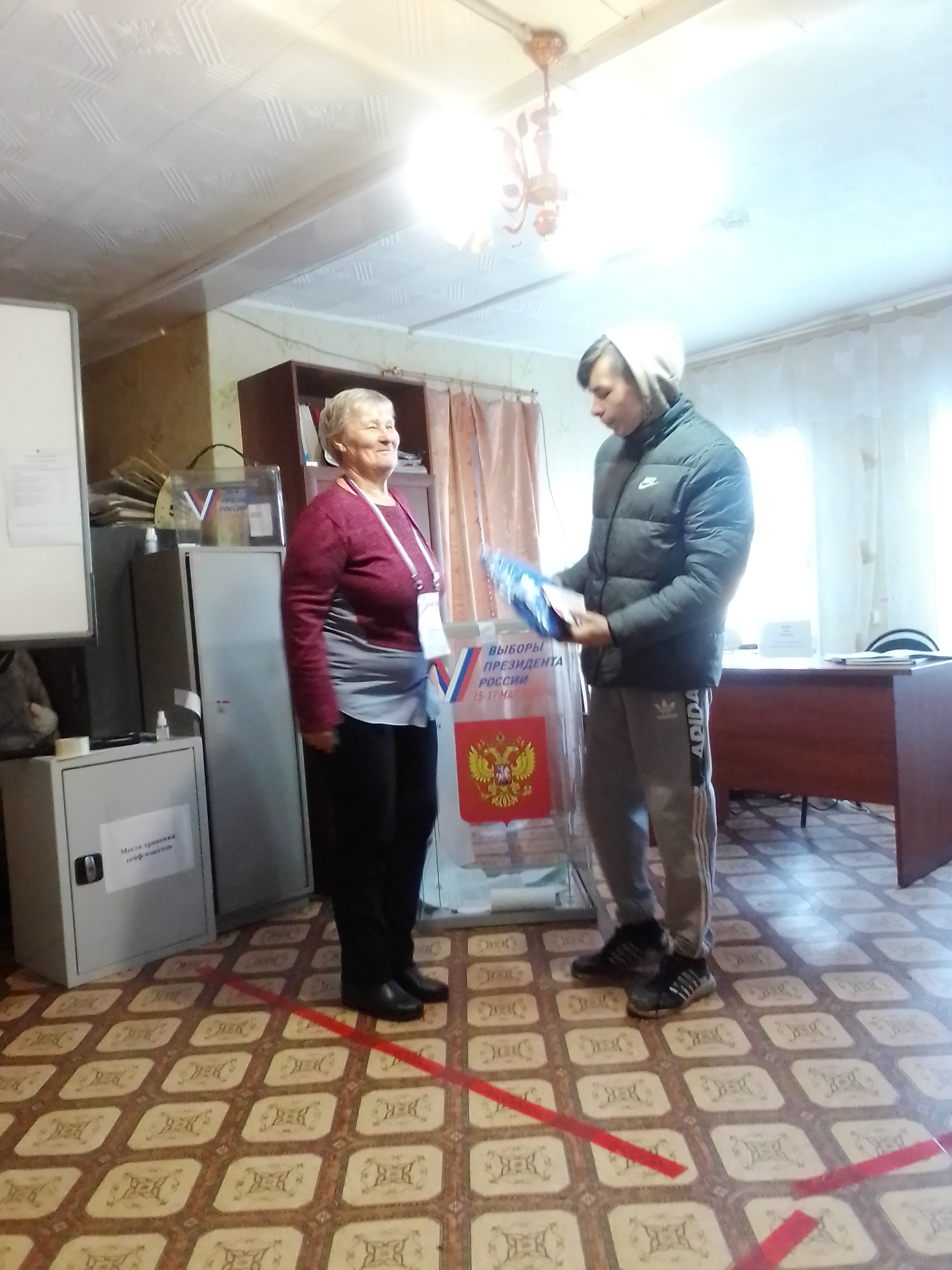 Сообщение наблюдателя — УИК №503, Новгородская область
