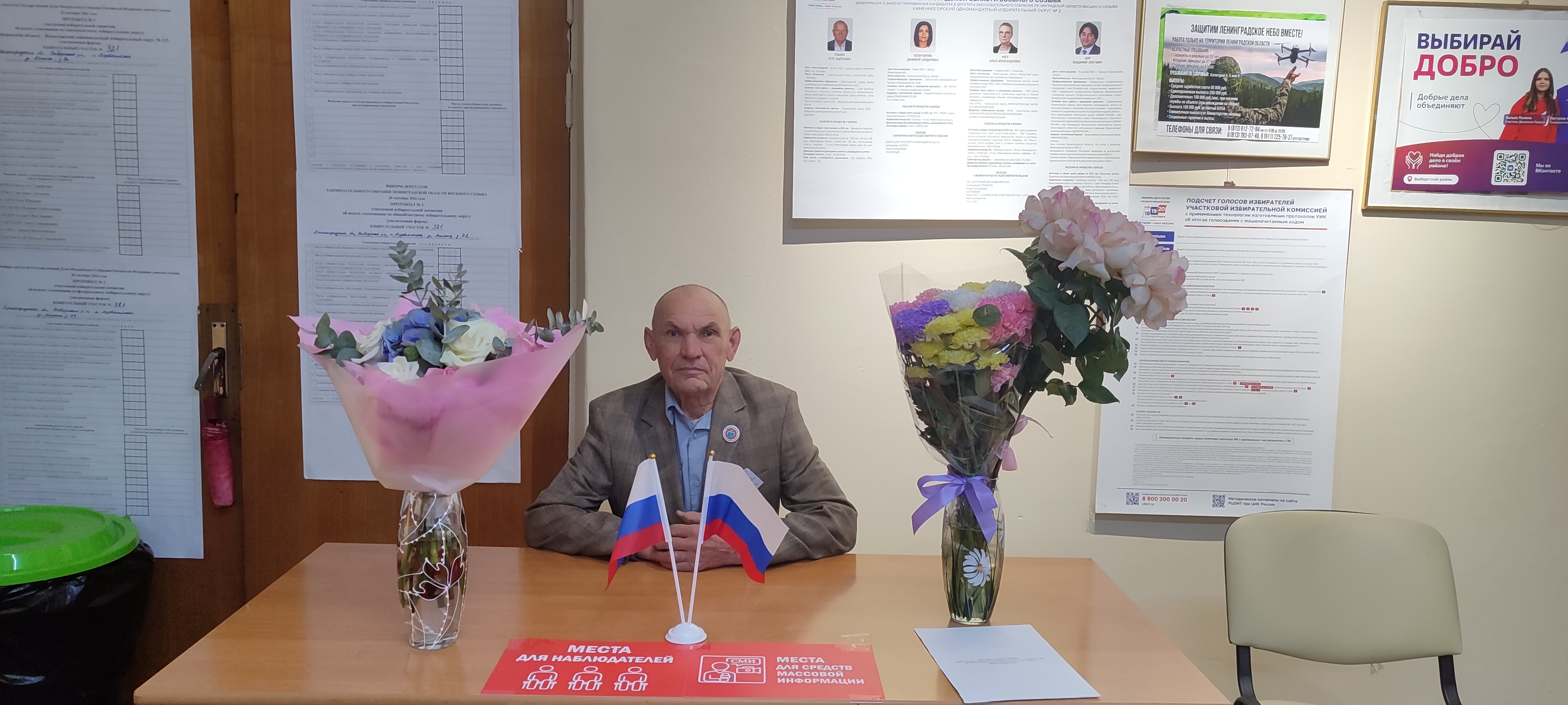 Сообщение — УИК №321, Ленинградская область