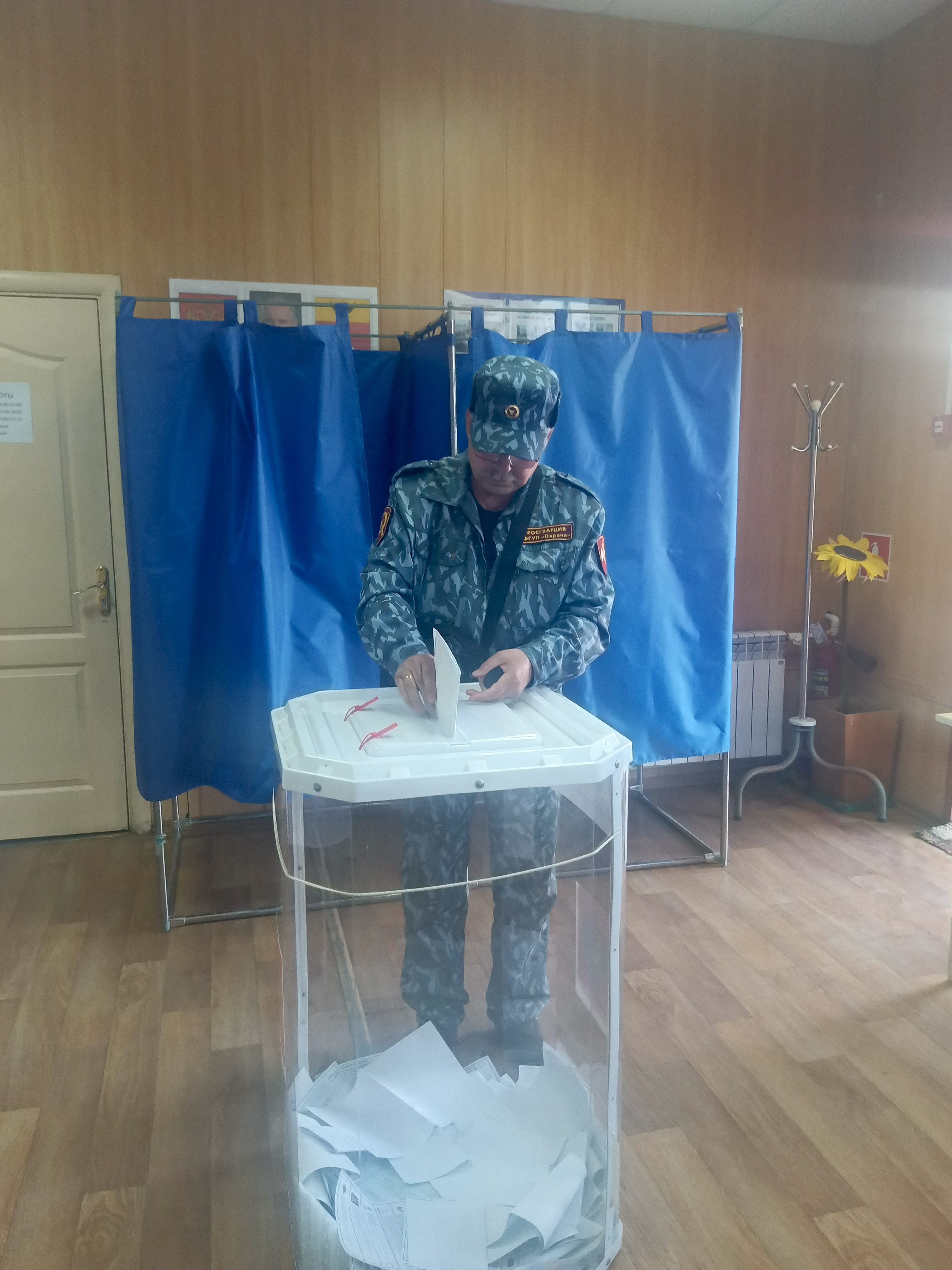 Сообщение — УИК №3460, Воронежская область