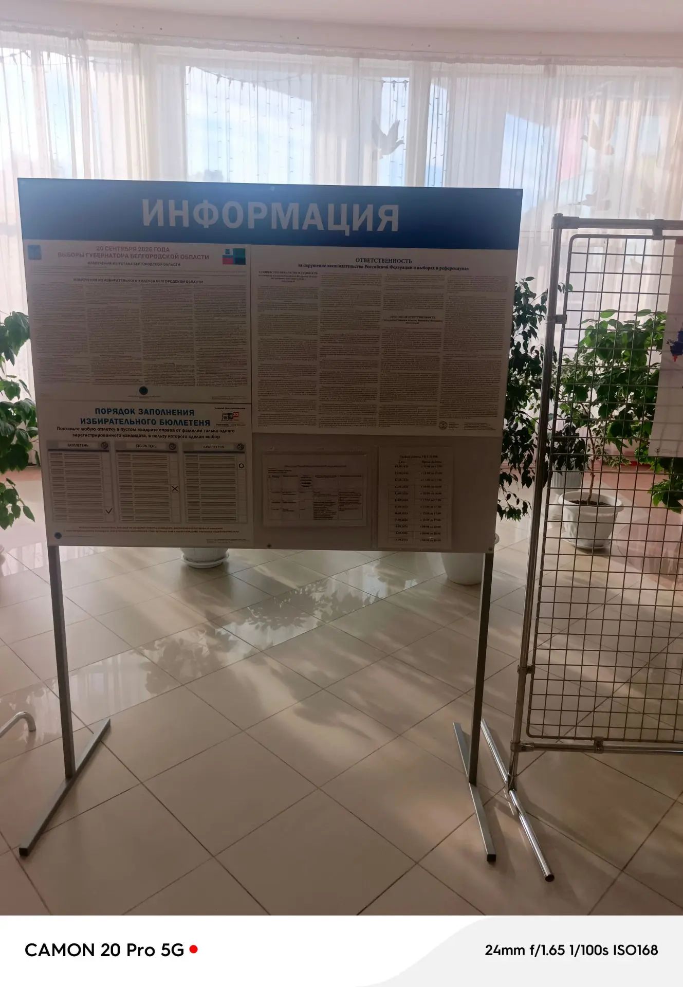 Сообщение — УИК №890, Белгородская область