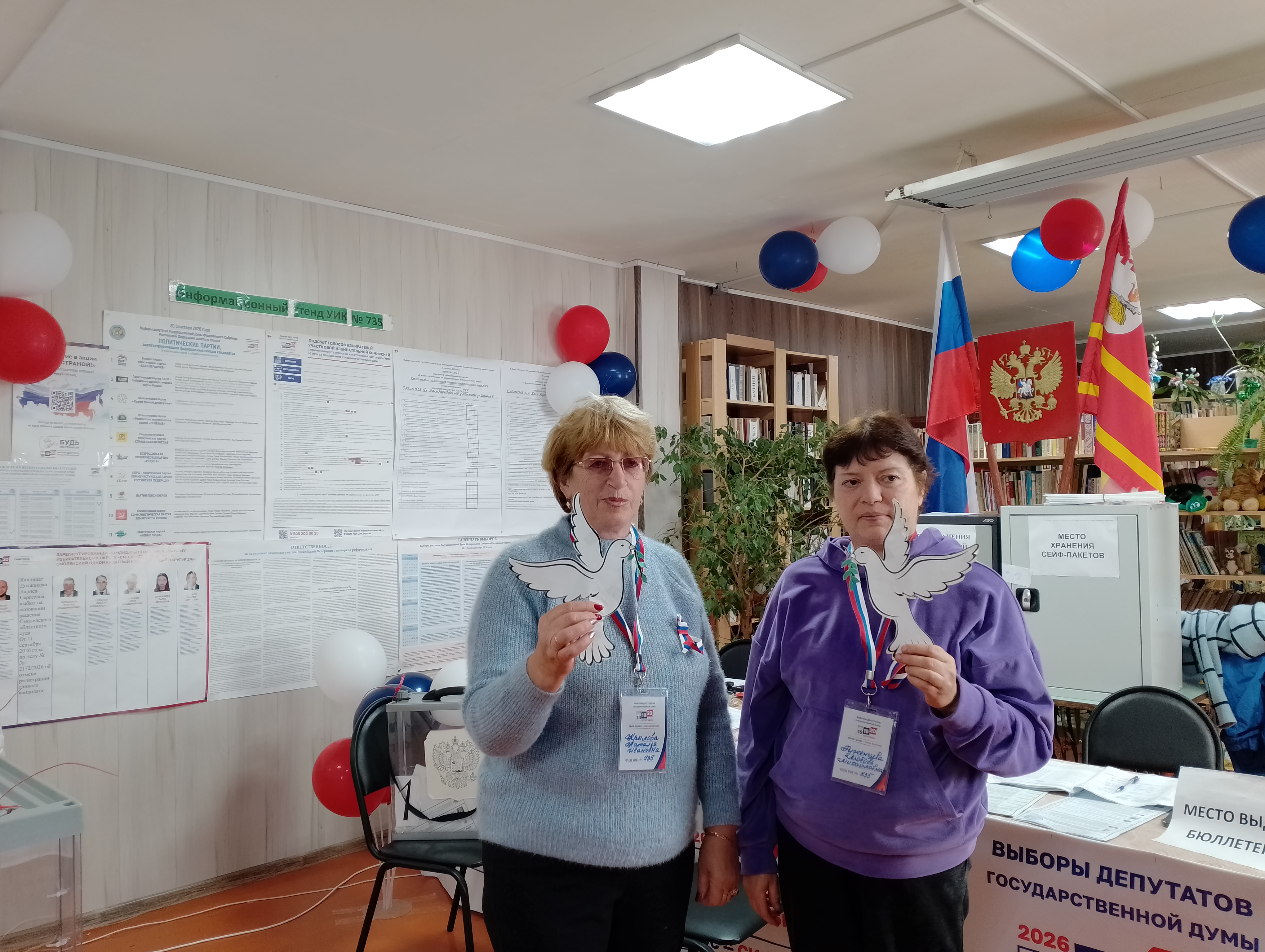 Сообщение — УИК №735, Смоленская область