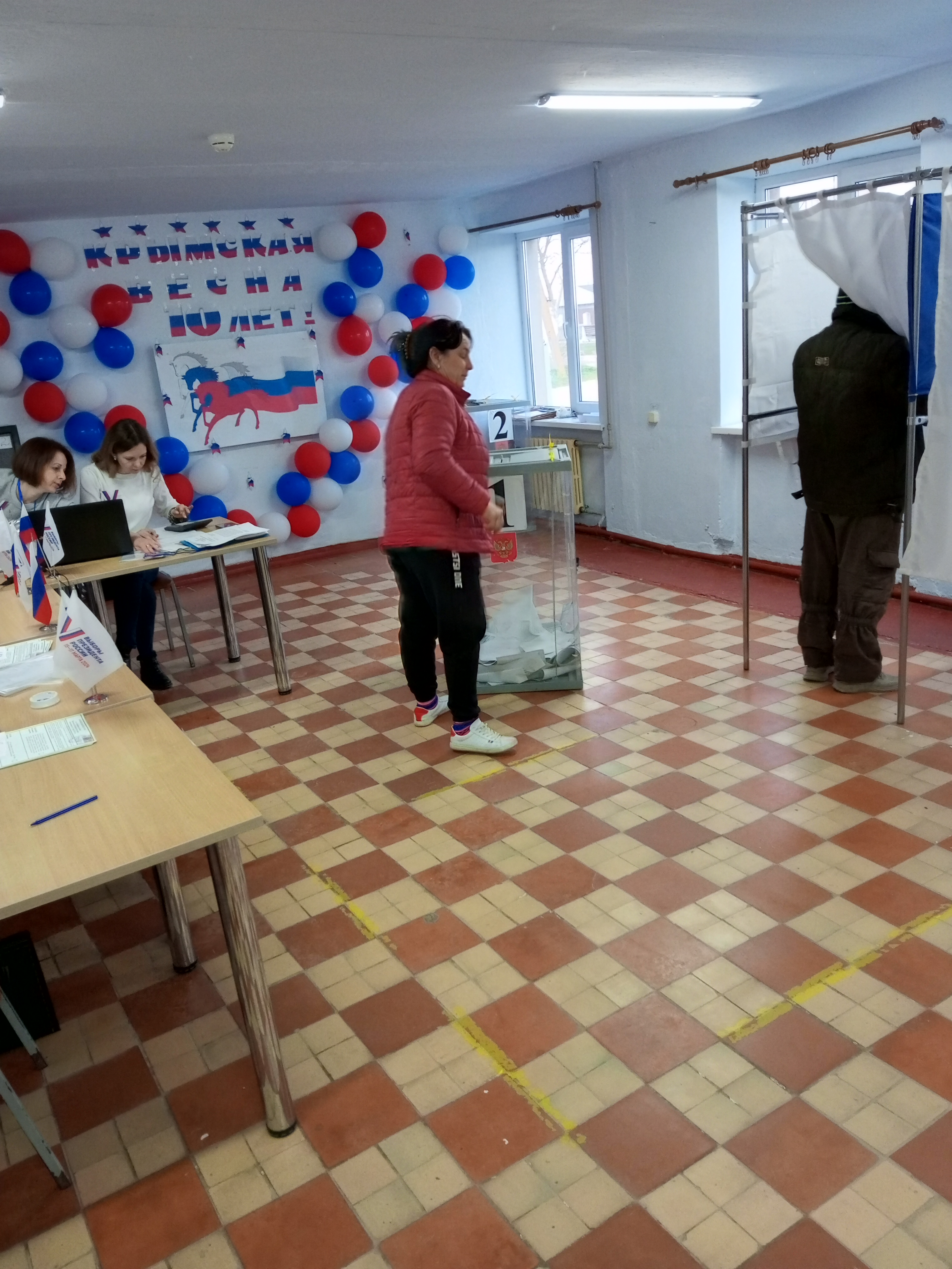 Сообщение наблюдателя — УИК №1268, Республика Крым