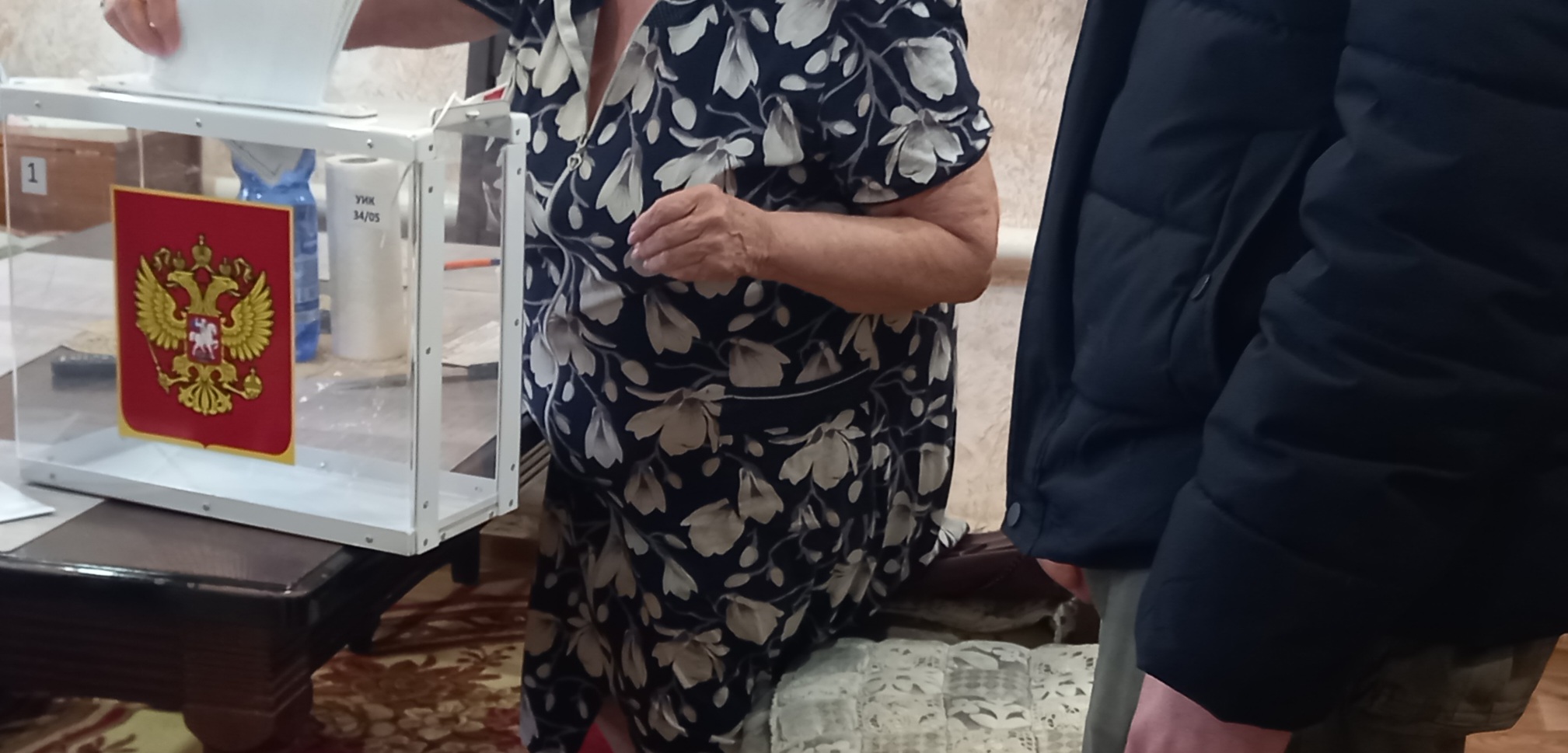 Сообщение наблюдателя — УИК №3405, Воронежская область
