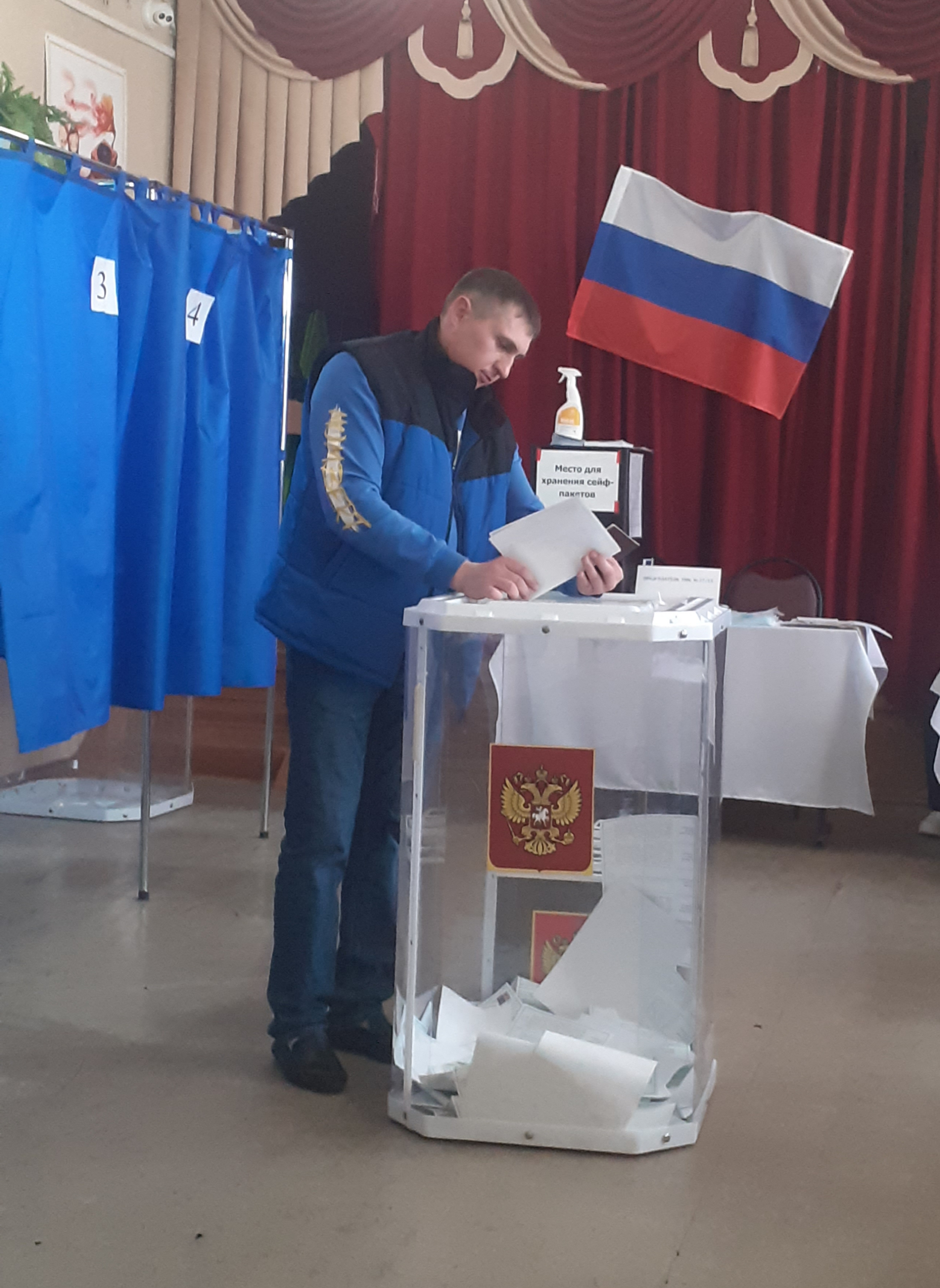 Сообщение наблюдателя — УИК №2713, Воронежская область