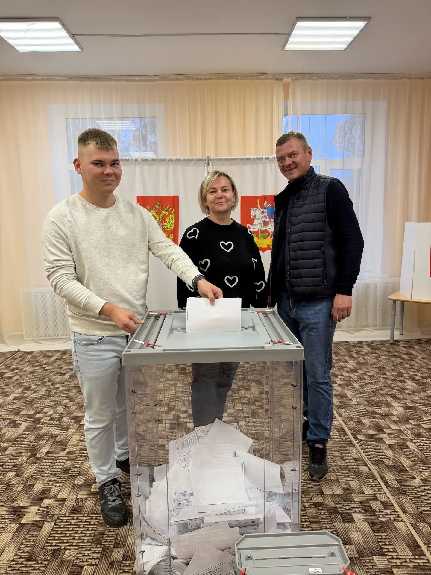 Сообщение — УИК №3374, Московская область