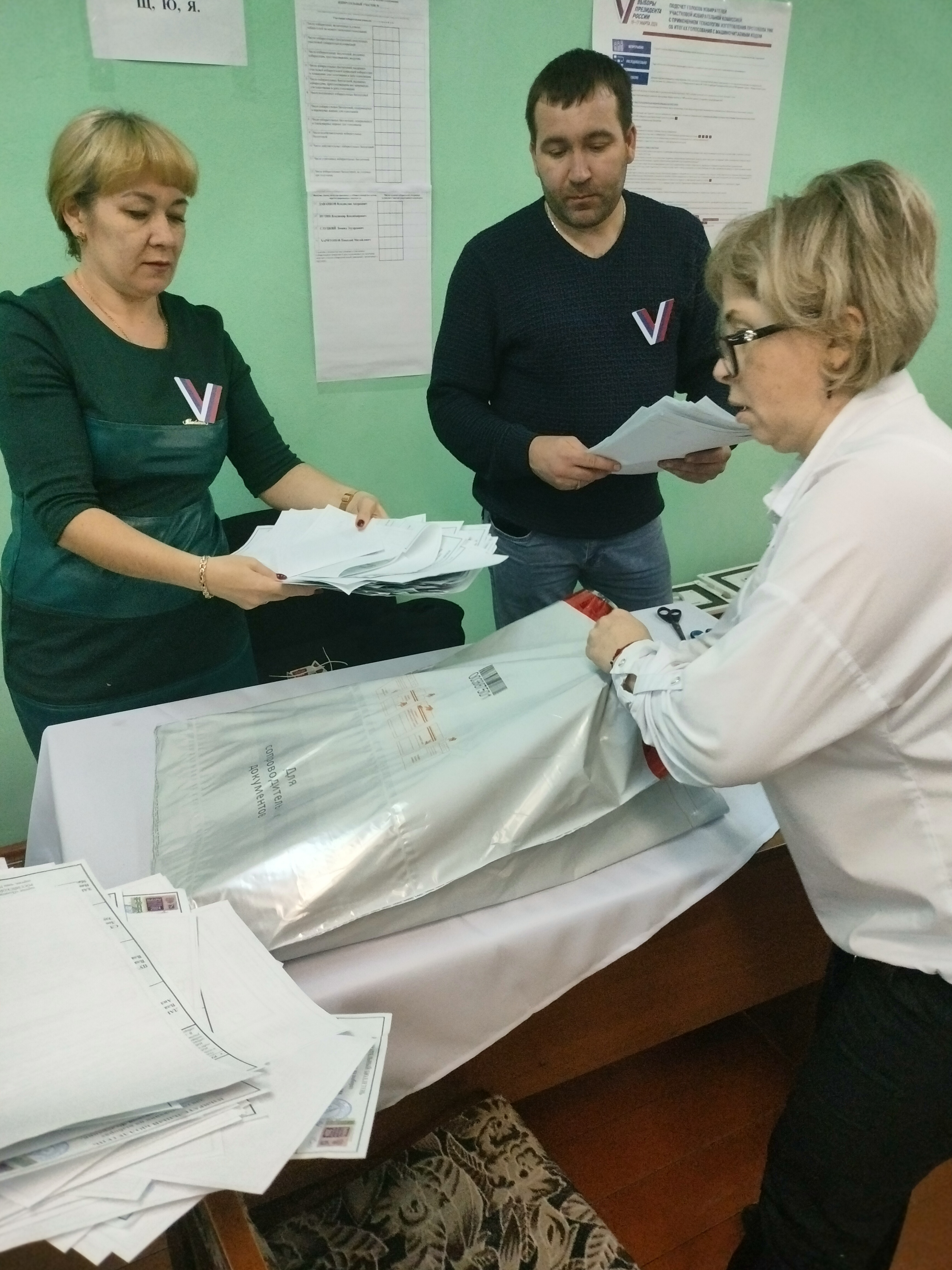 Сообщение наблюдателя — УИК №2705, Воронежская область