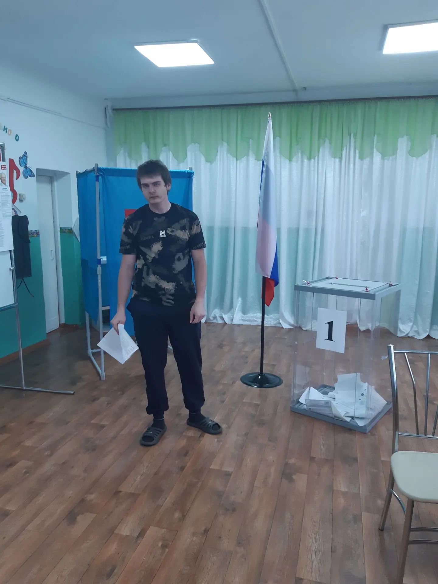 Сообщение — УИК №825, Новосибирская область