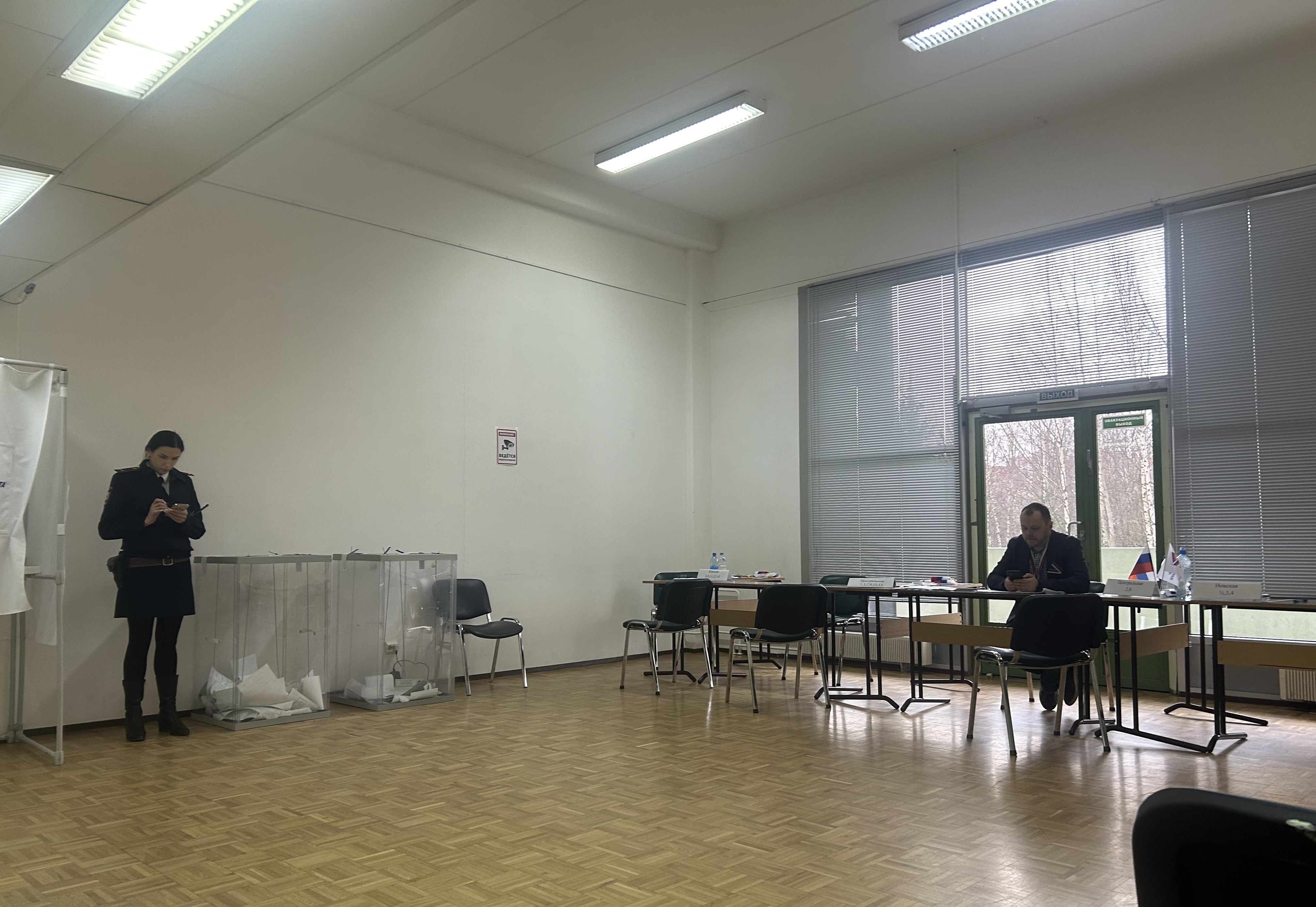 Сообщение наблюдателя — УИК №226, Ленинградская область