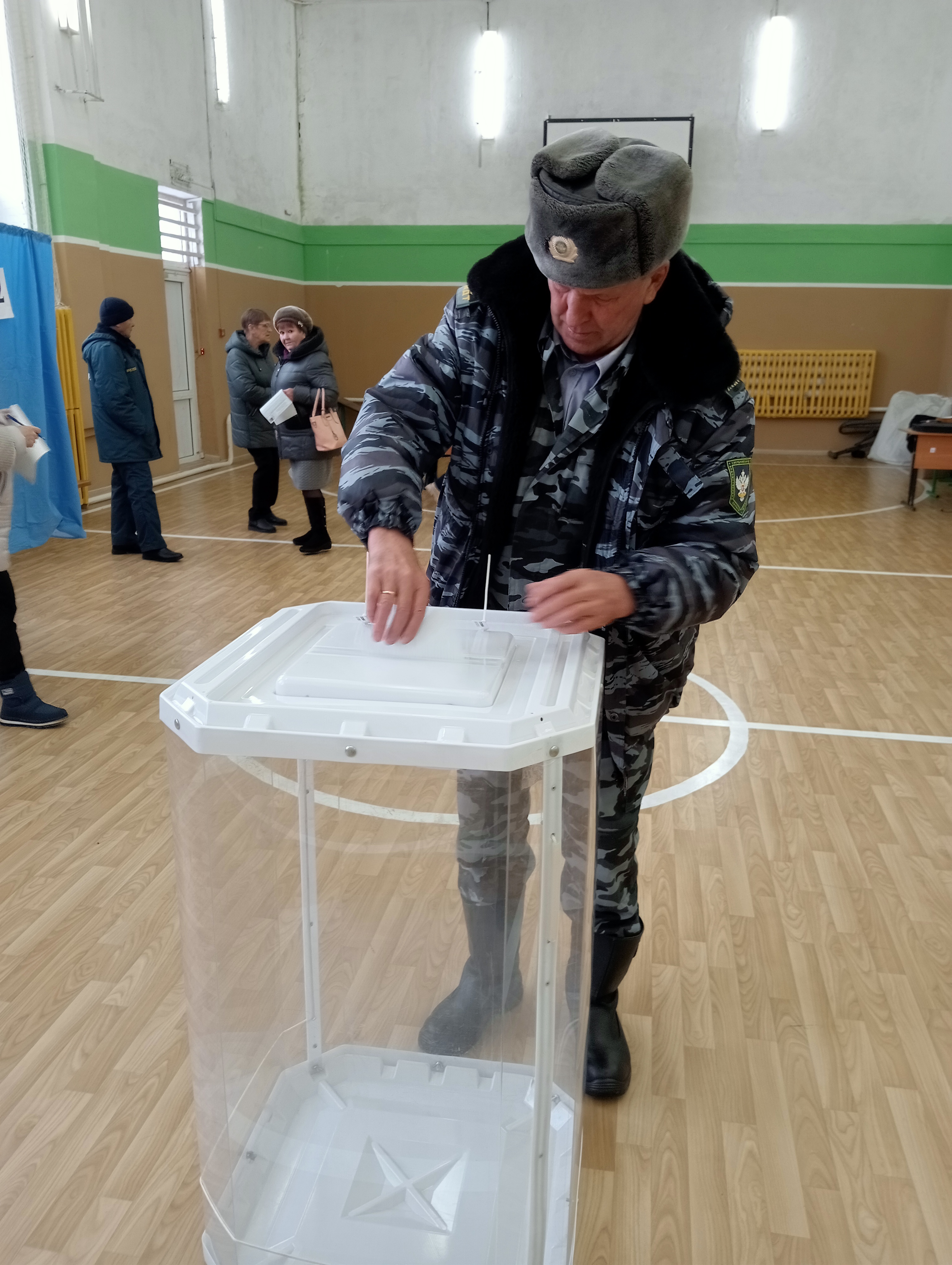 Сообщение наблюдателя — УИК №2803, Тюменская область