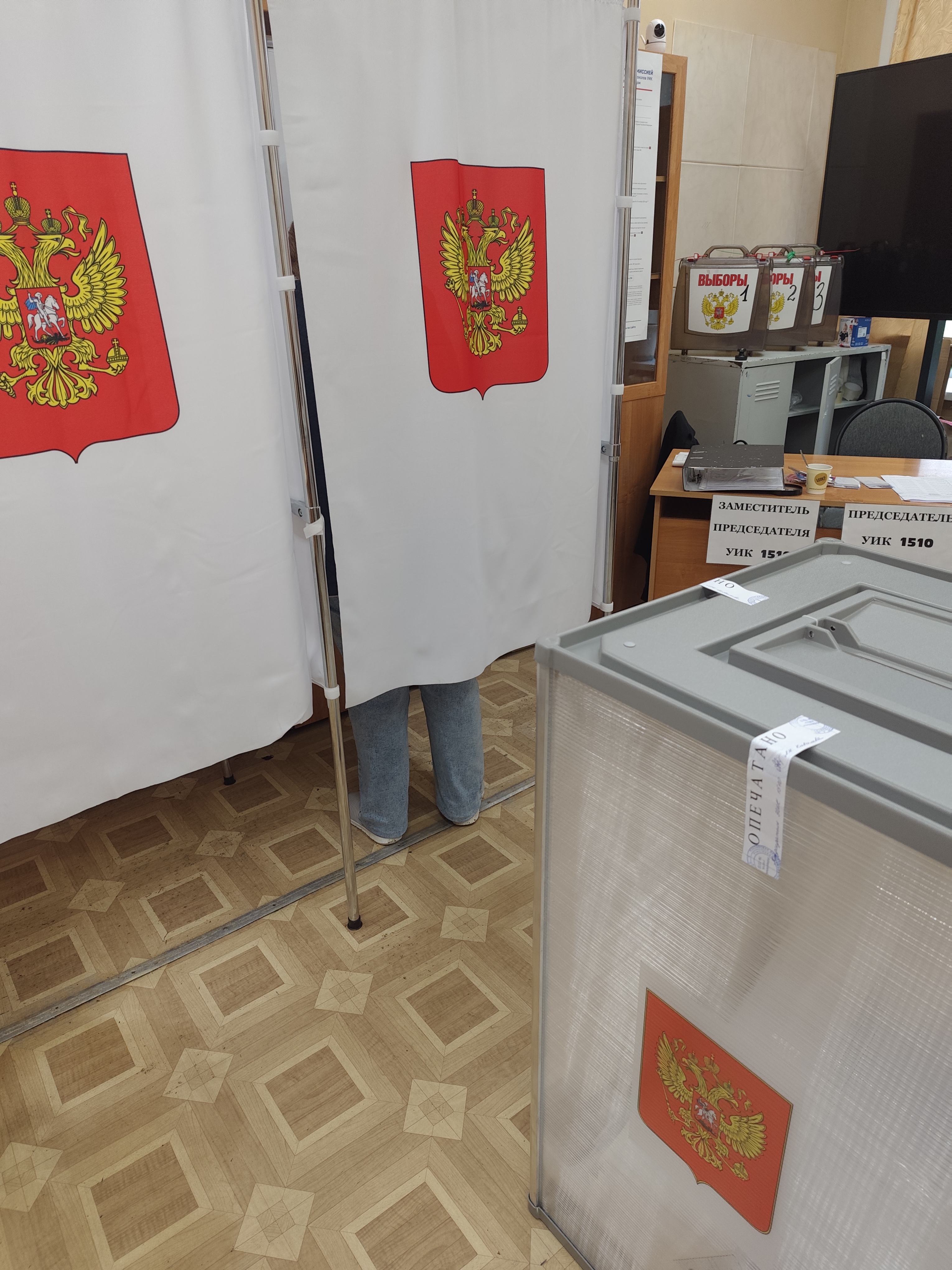 Сообщение — УИК №1510, Московская область