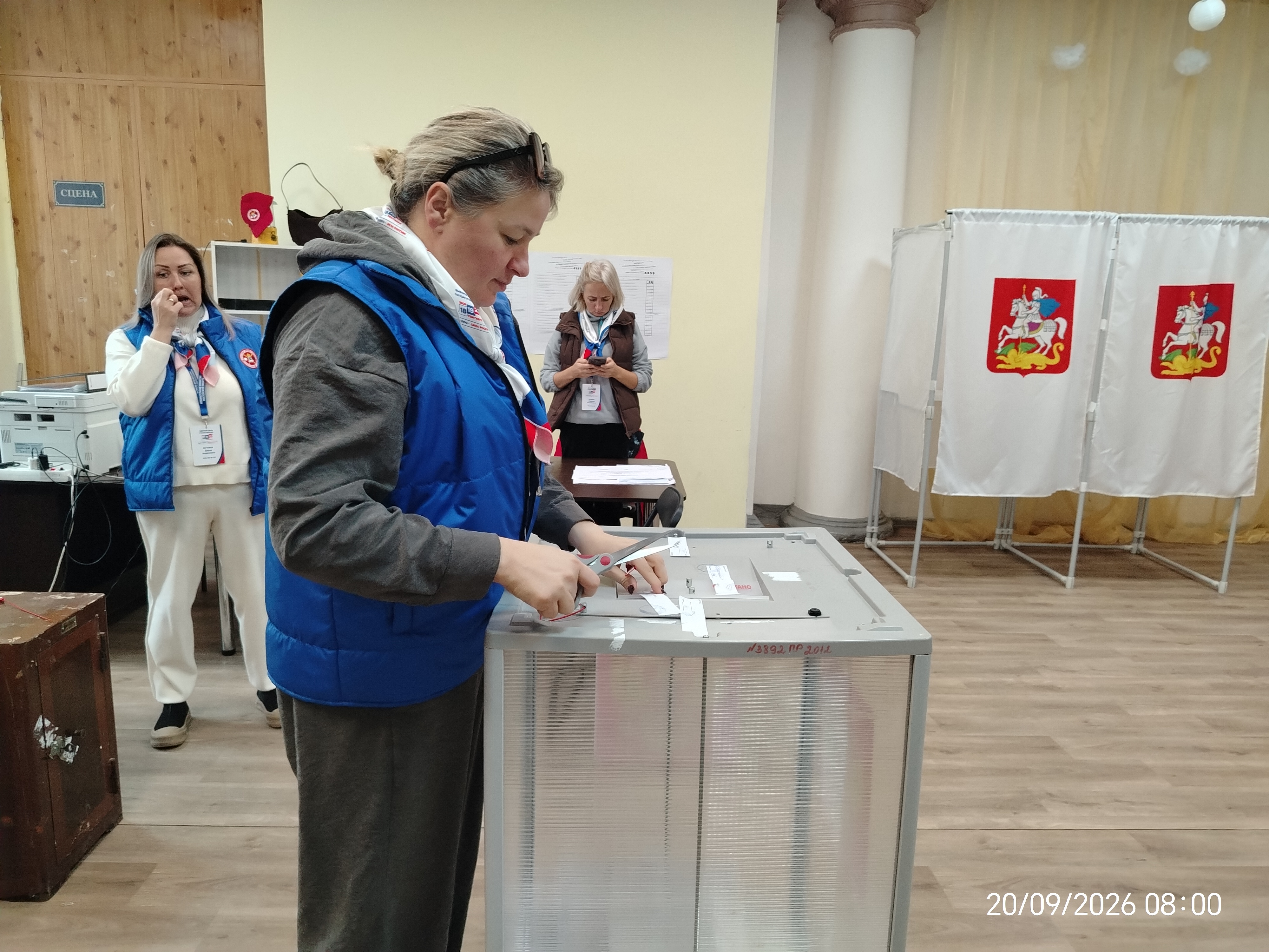 Сообщение — УИК №3337, Московская область