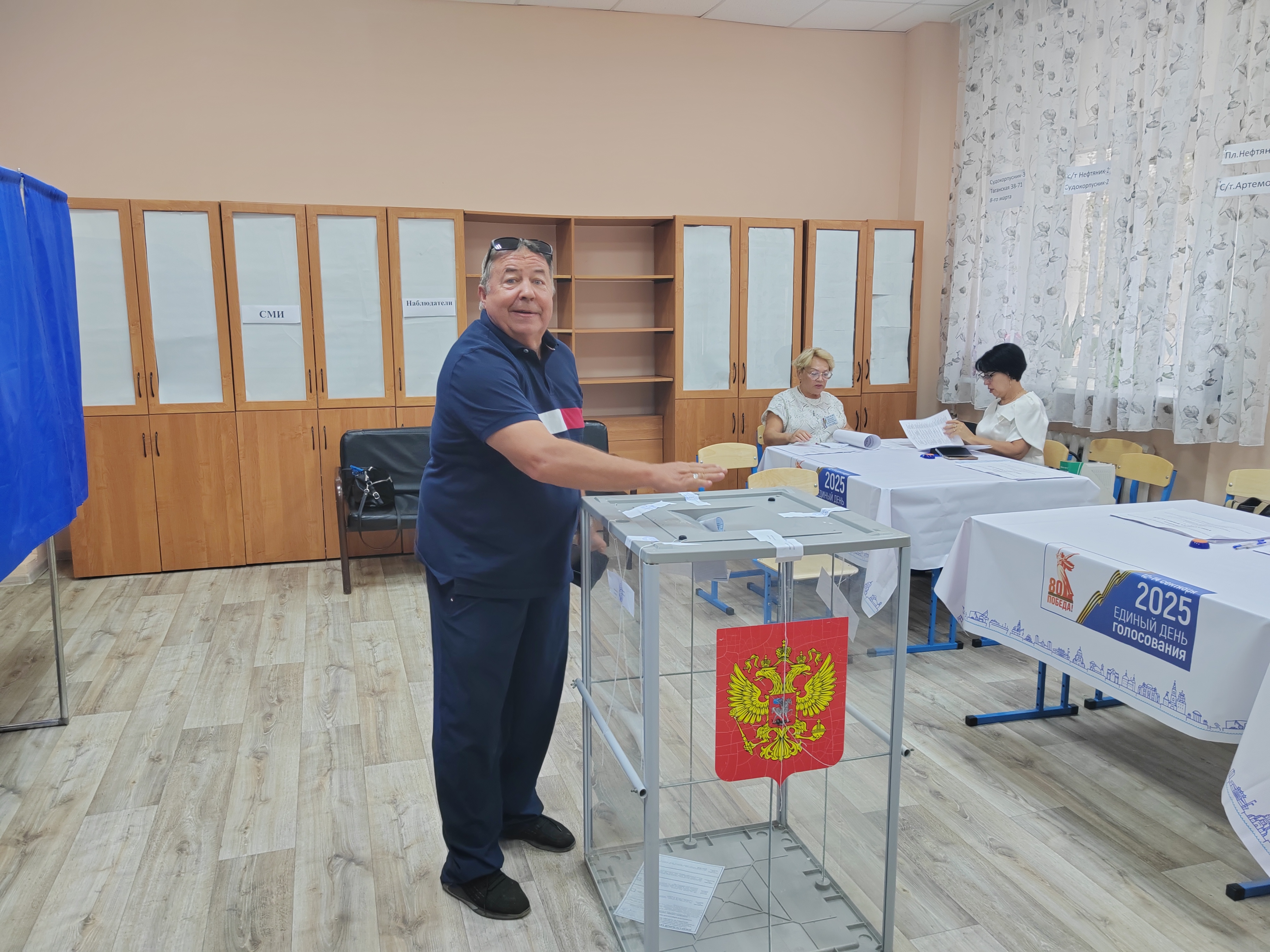 Сообщение наблюдателя — УИК №402, Астраханская область