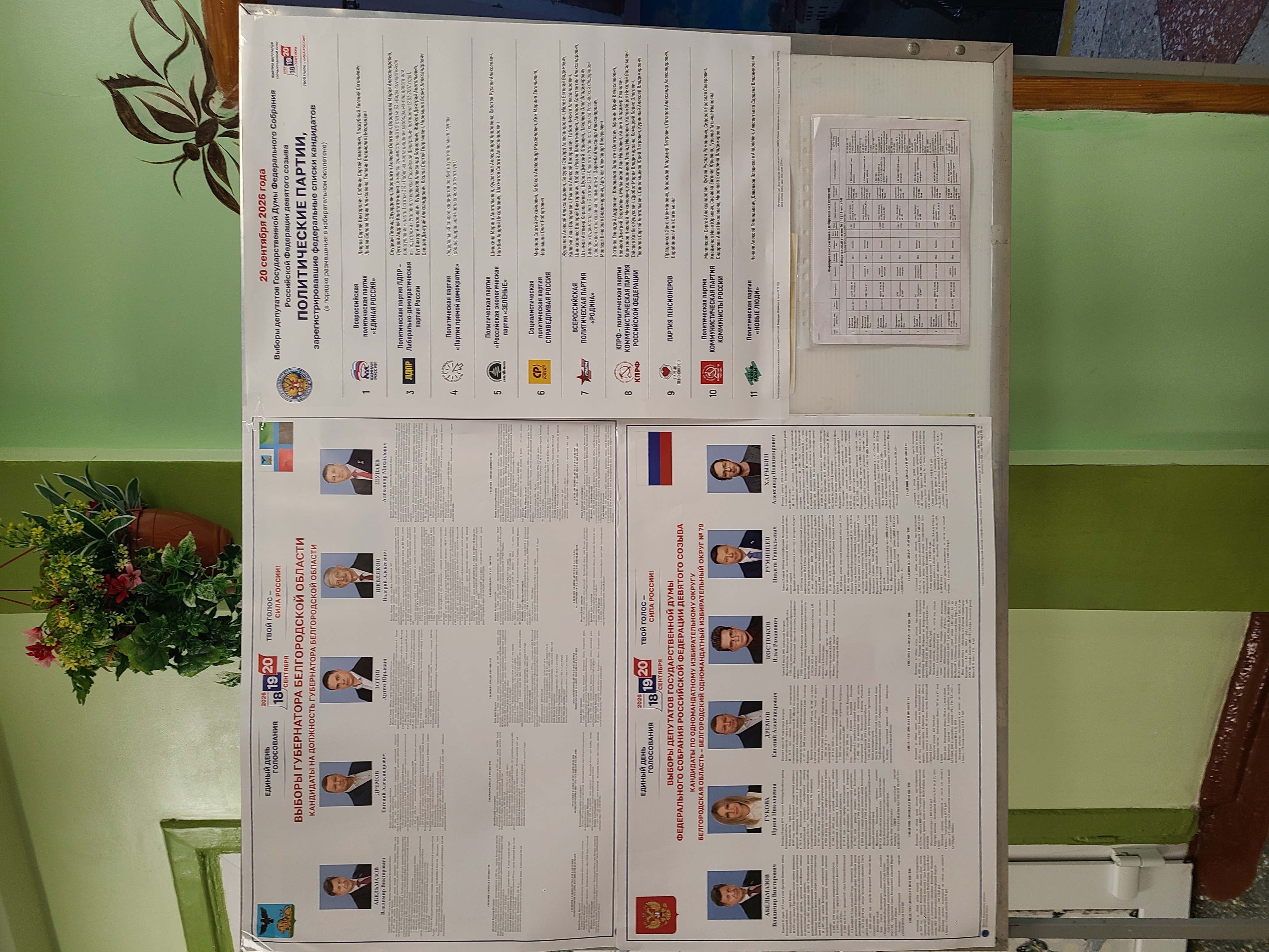 Сообщение — УИК №101, Белгородская область