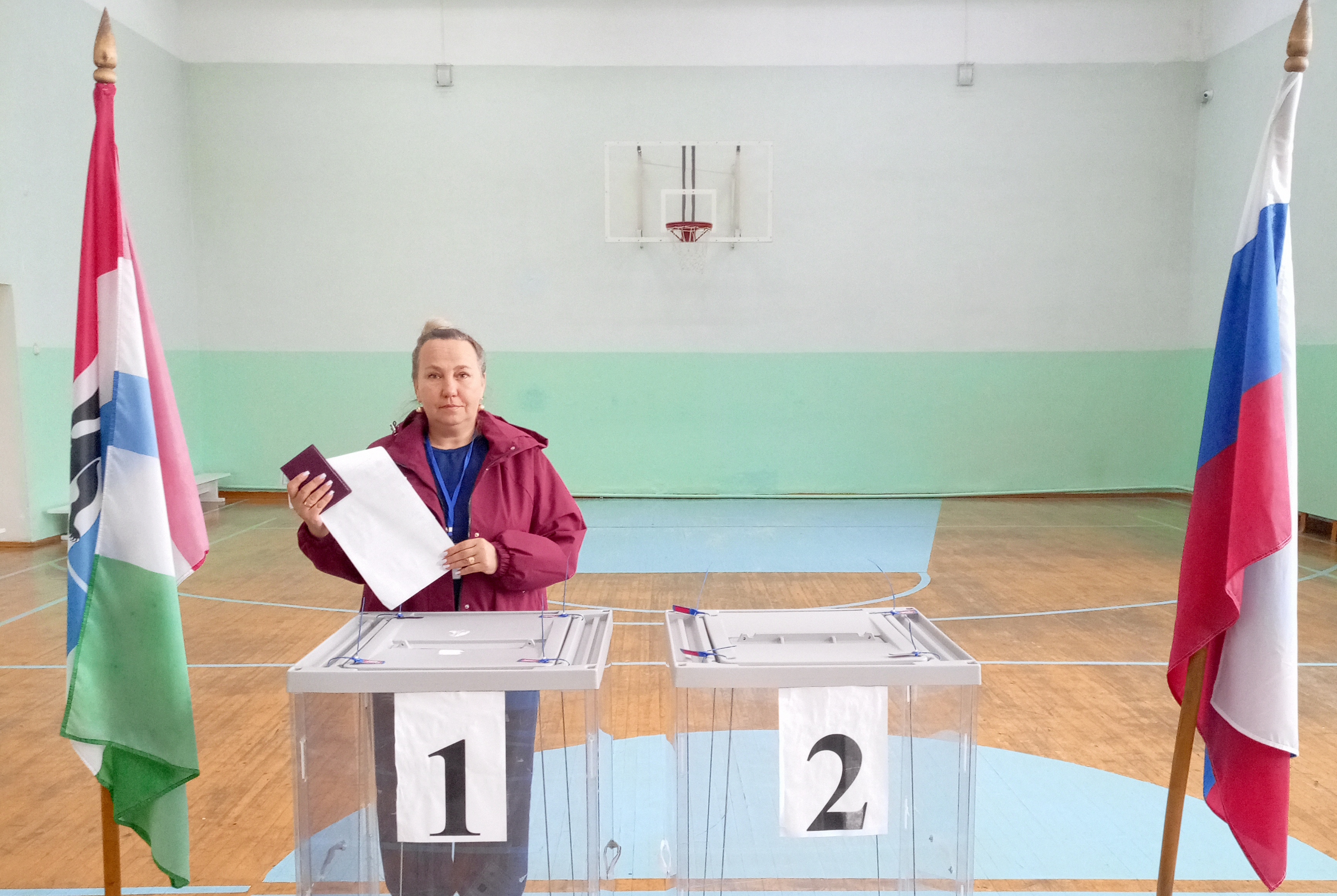 Сообщение — УИК №418, Новосибирская область