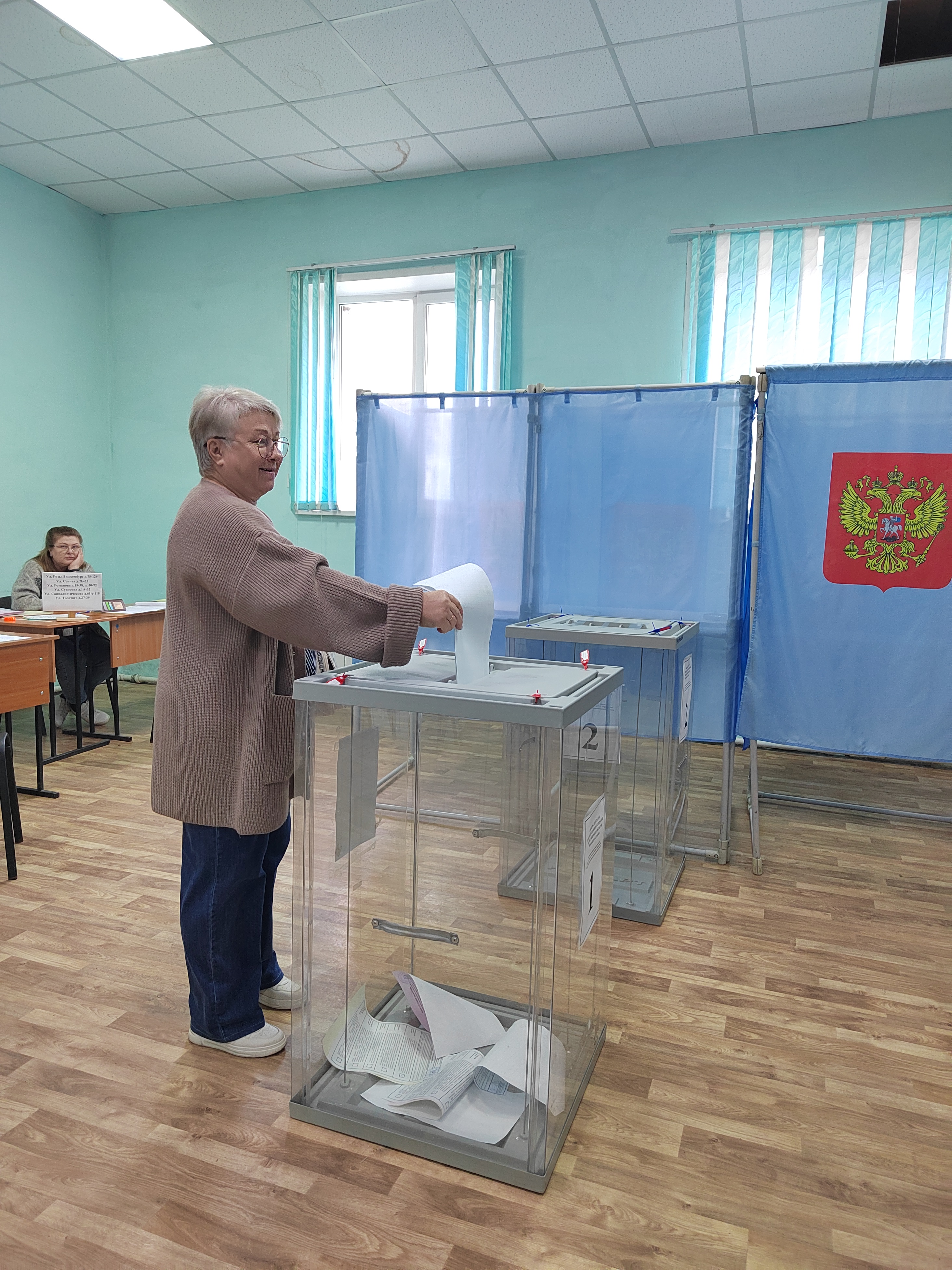Сообщение наблюдателя — УИК №1207, Новосибирская область