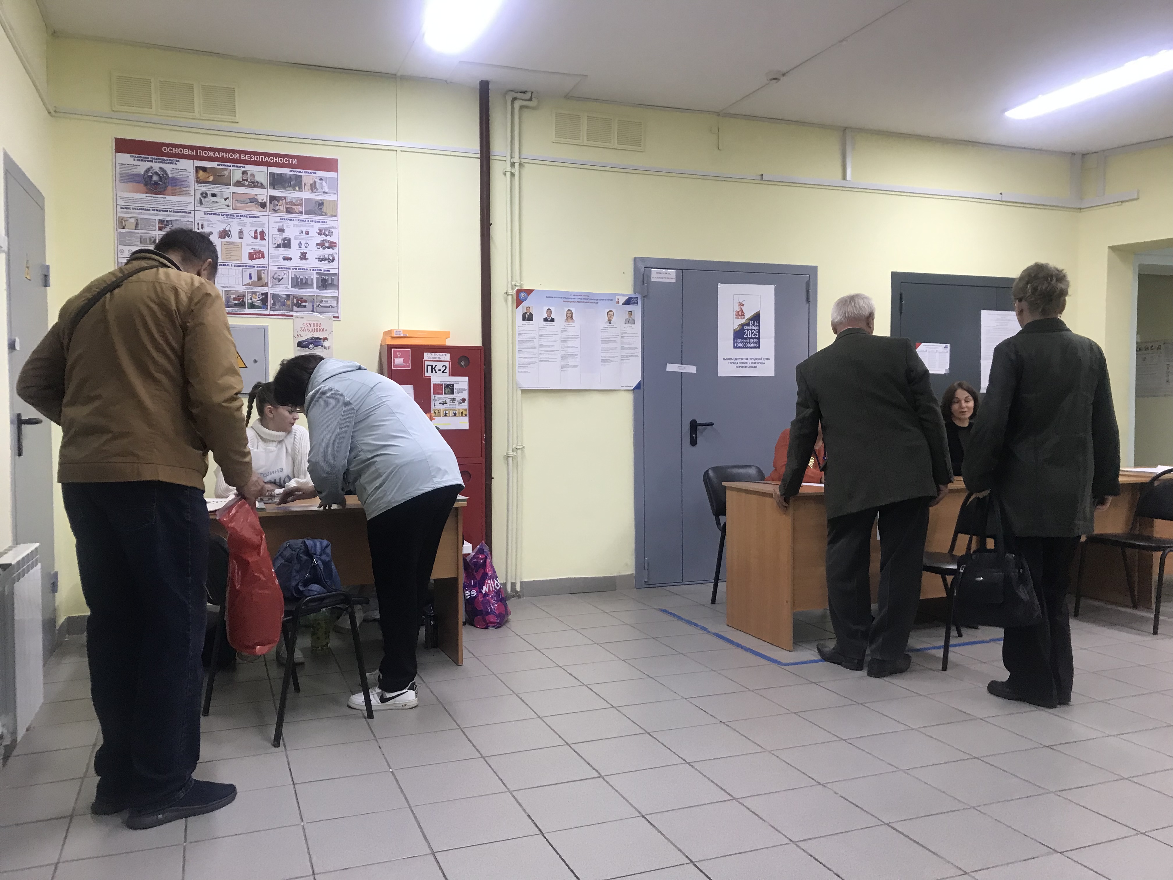 Сообщение наблюдателя — УИК №1173, Нижегородская область
