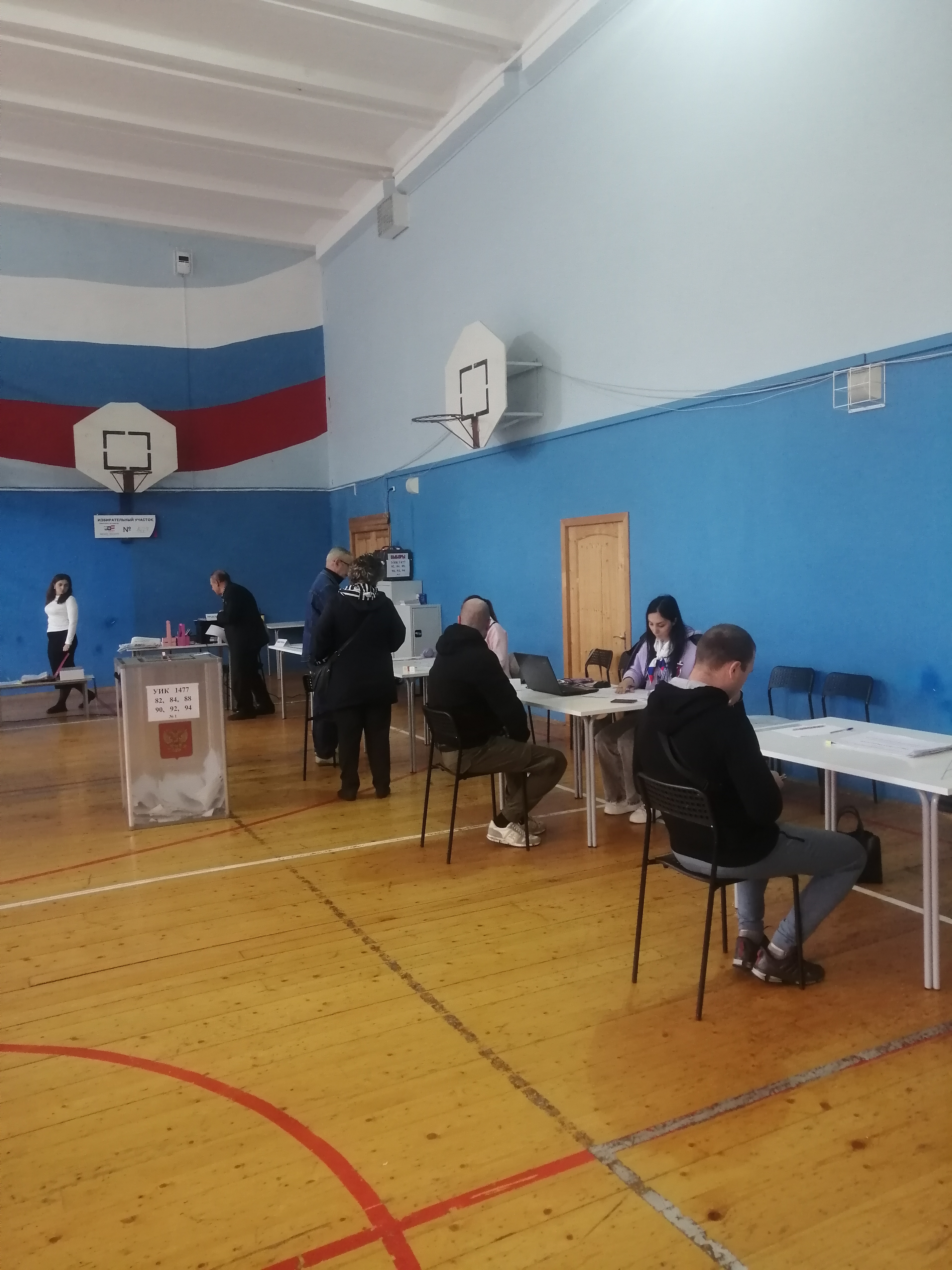 Сообщение — УИК №1477, Московская область