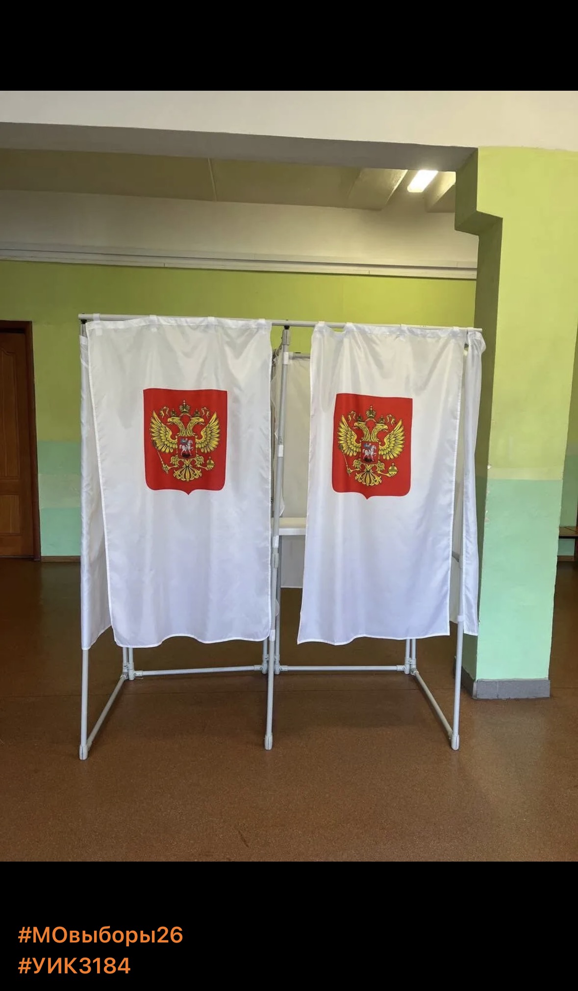 Сообщение — УИК №3184, Московская область
